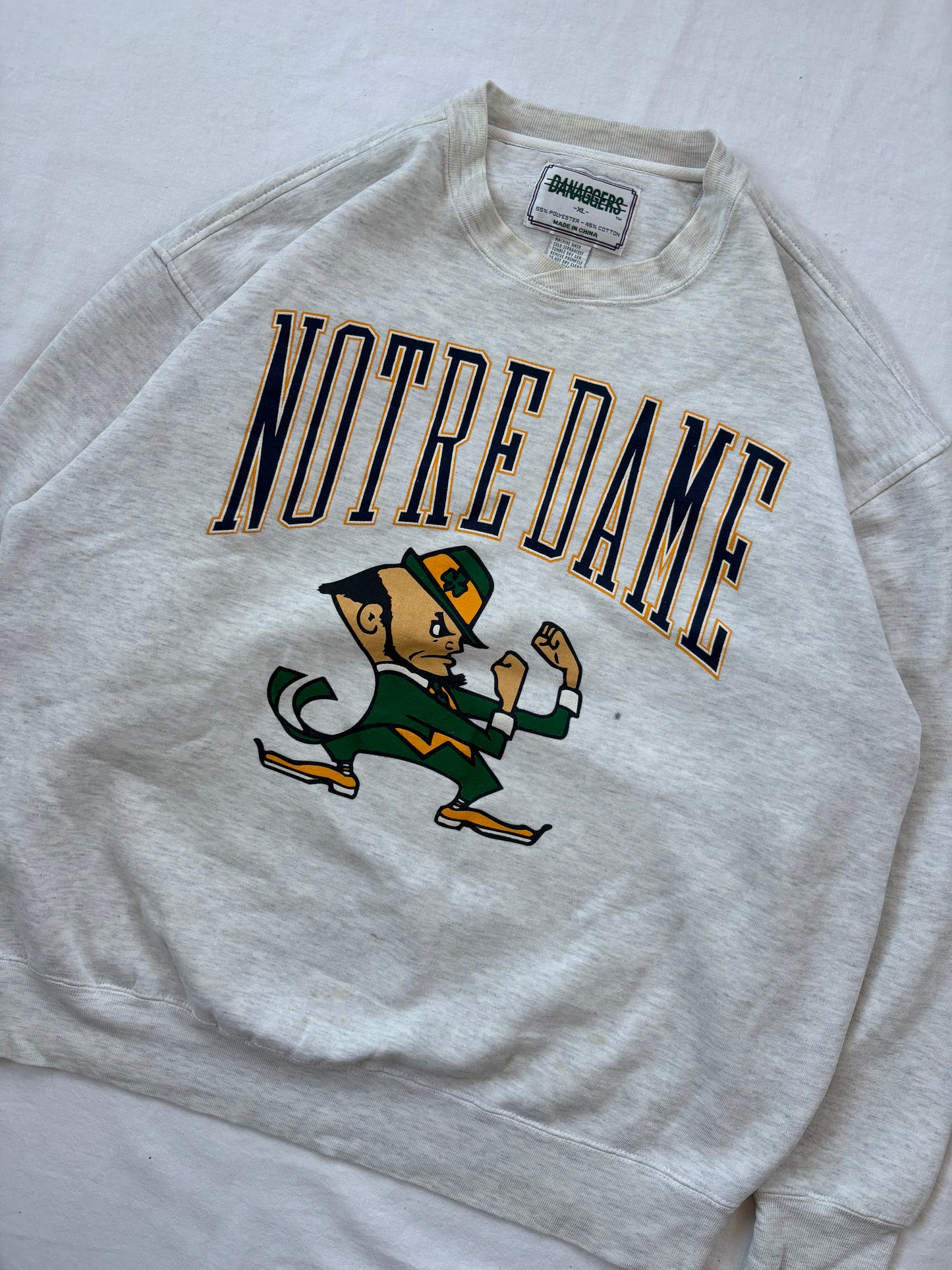 Vintage Notre Dame Crewneck XLarge