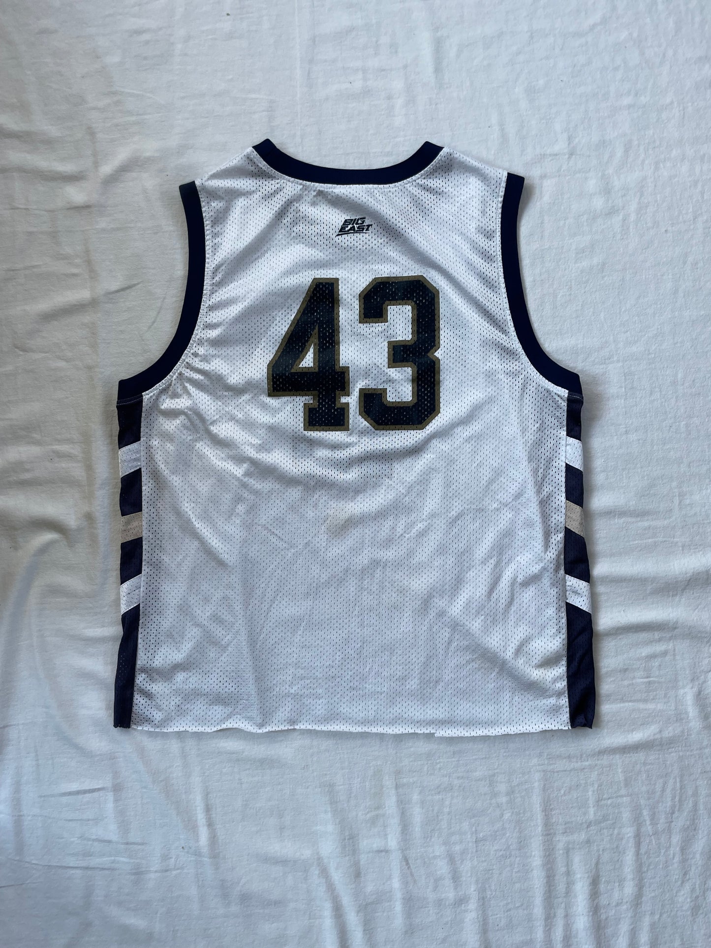 Vintage Notre Dame Basketball Jersey Large