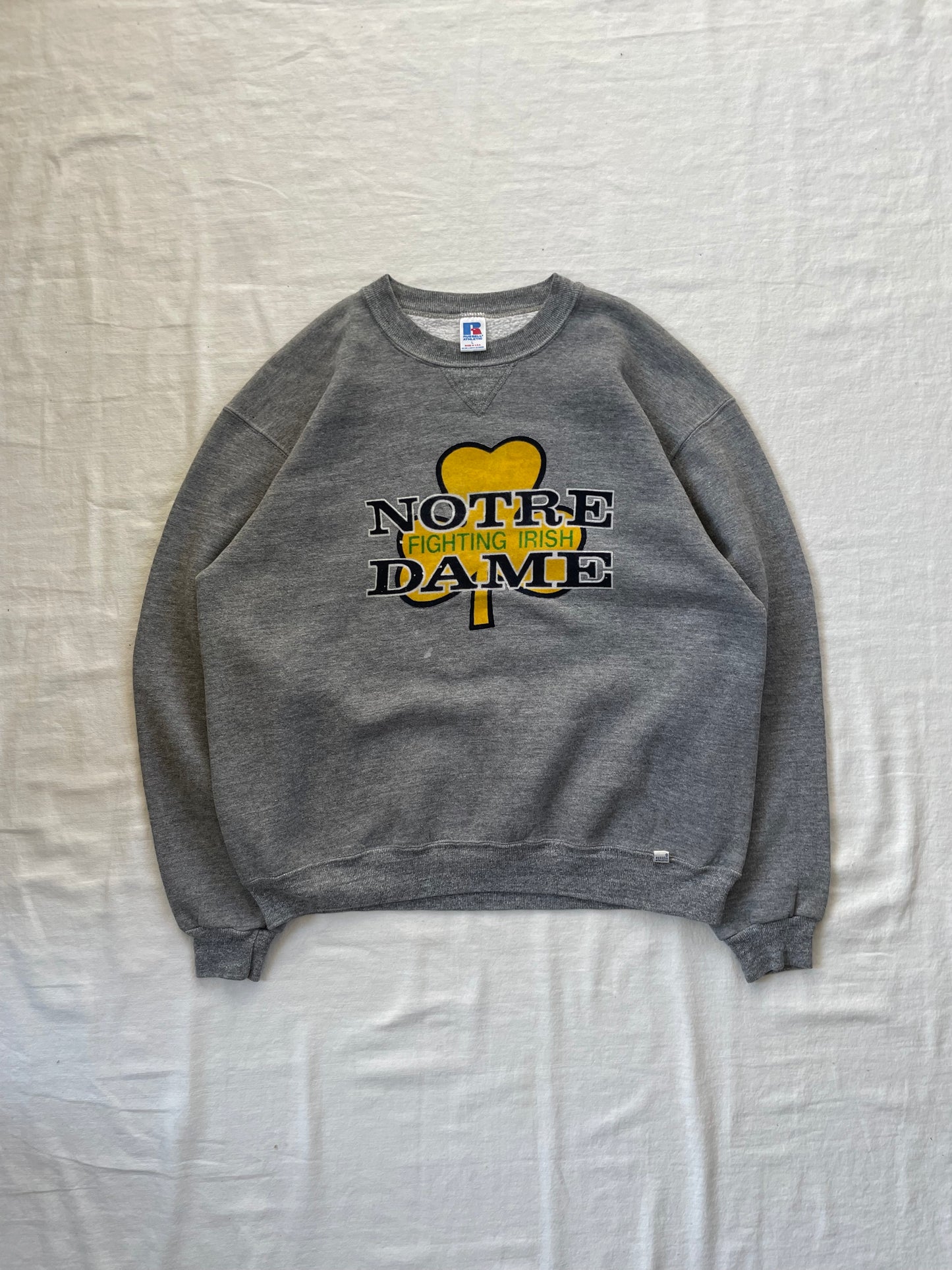 Vintage Notre Dame Notre Dame Crewneck Medium/ Large