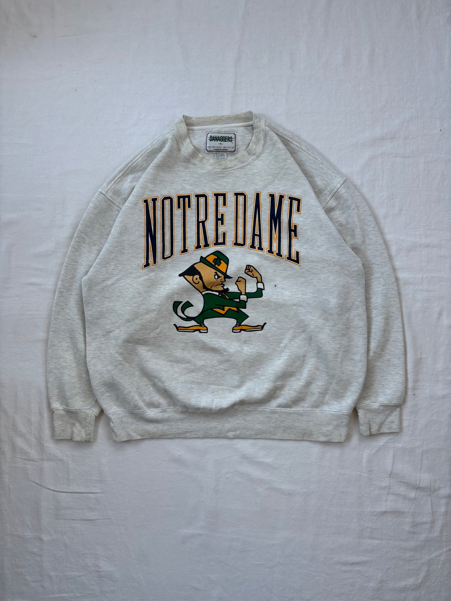 Vintage Notre Dame Crewneck XLarge