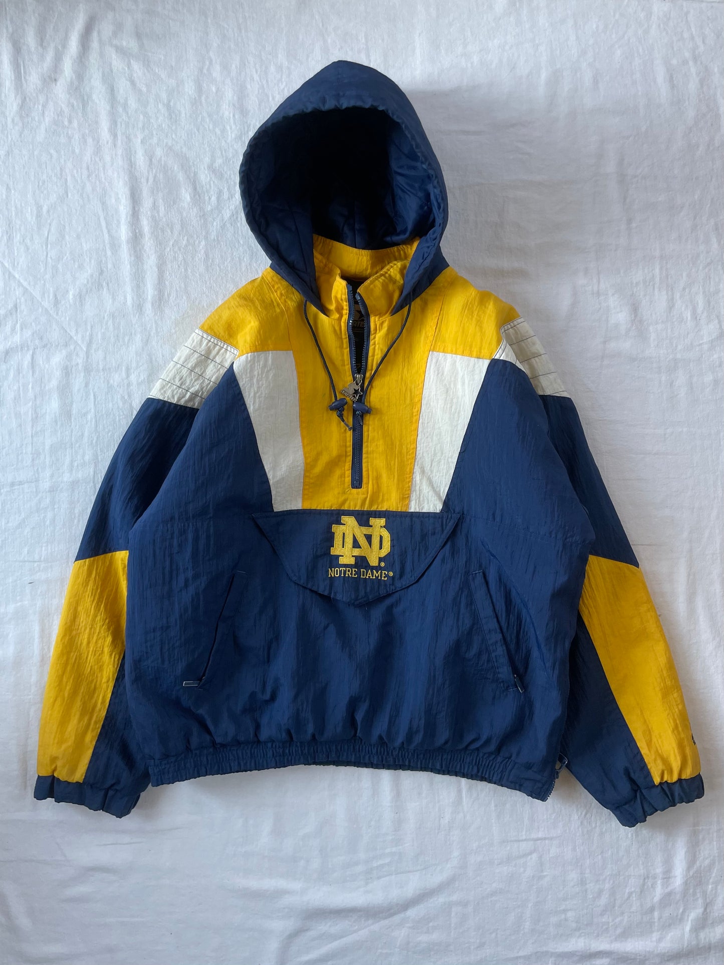 Vintage Notre Dame Puffer Jacket Large