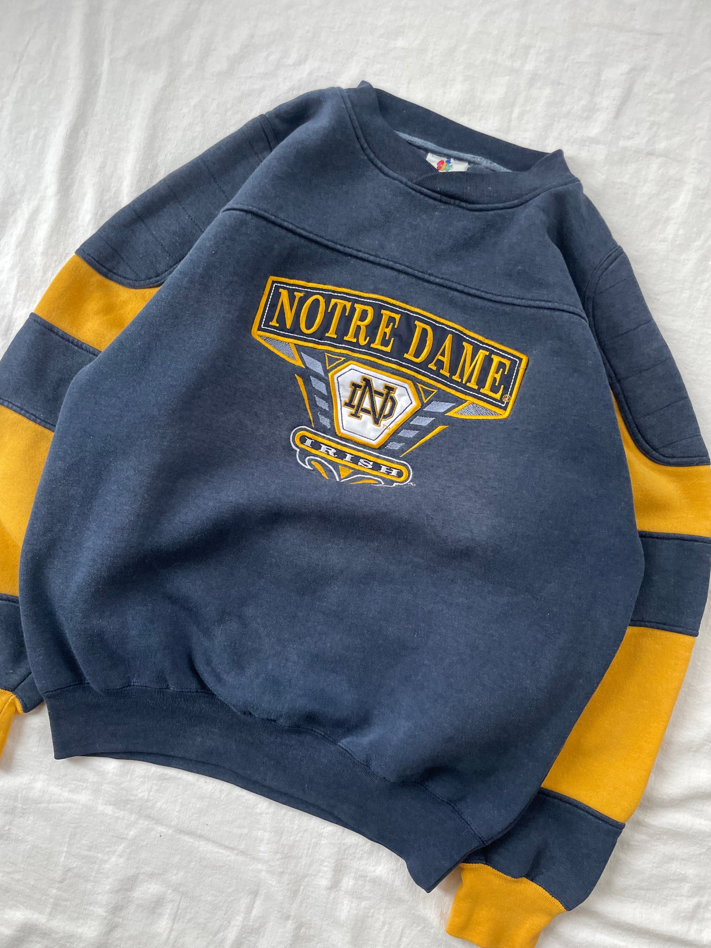 Vintage Notre Dame Crewneck Large