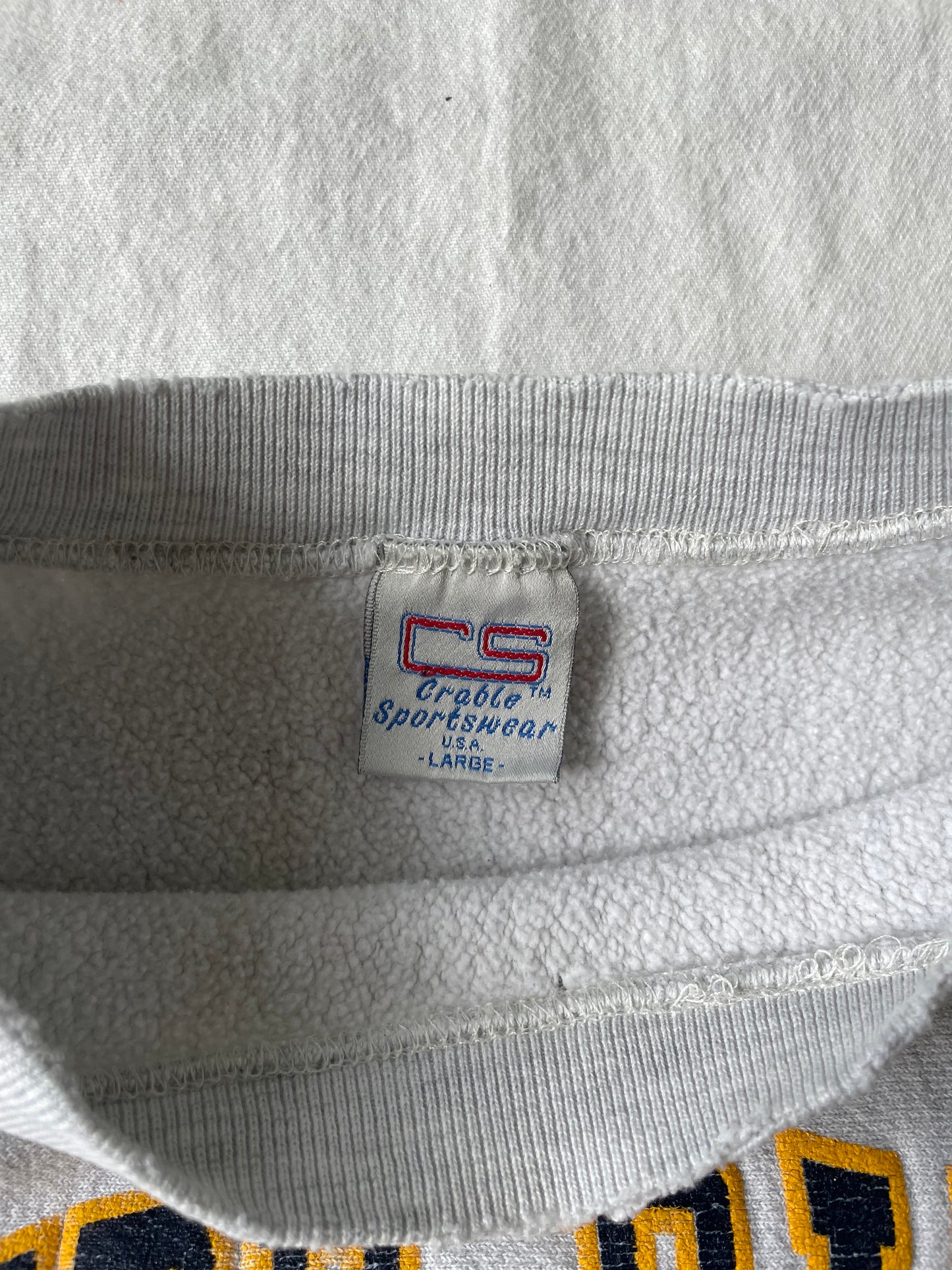 Vintage Notre Dame Crewneck Large