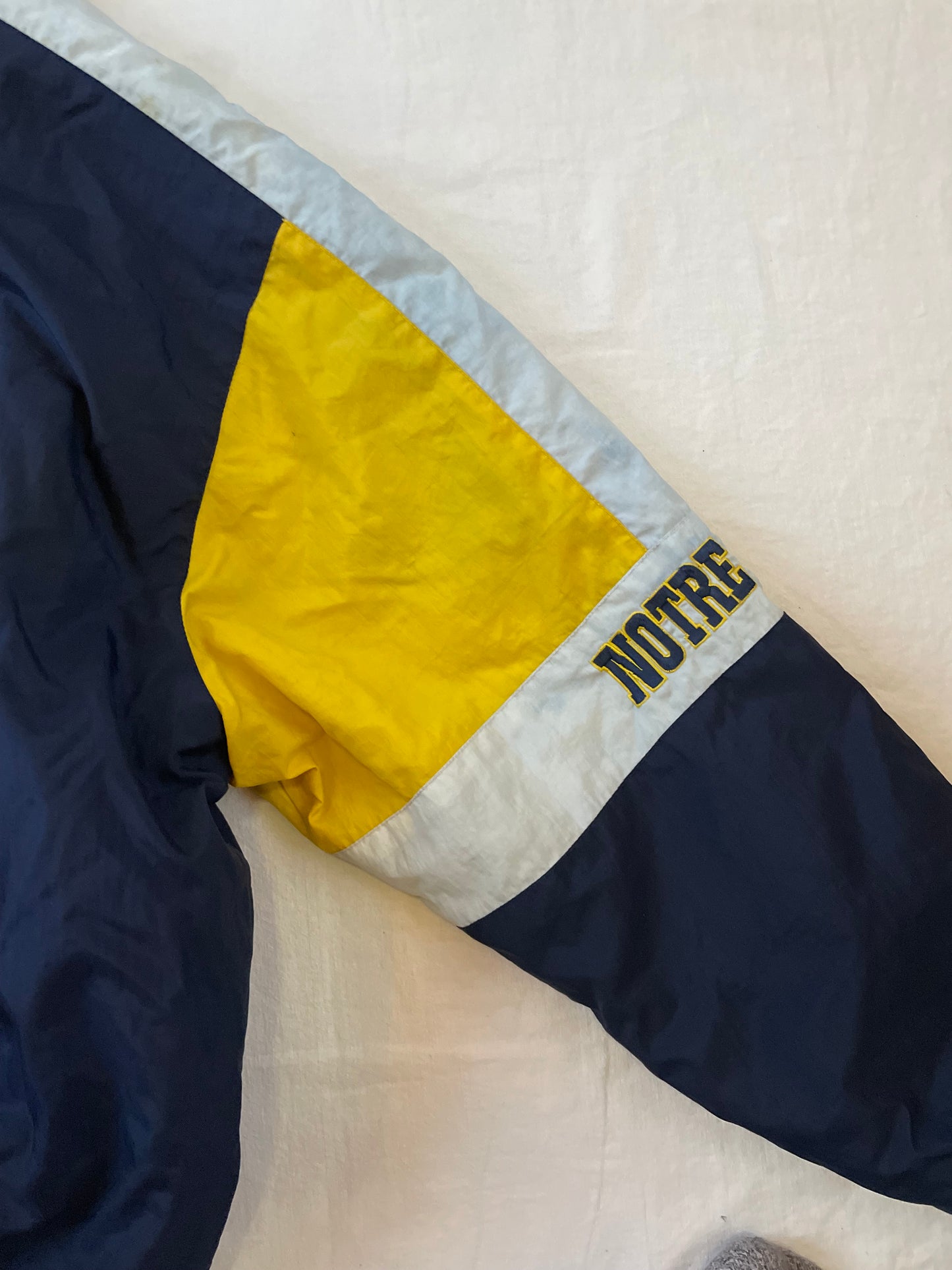 Vintage Notre Dame Puffer Jacket XLarge