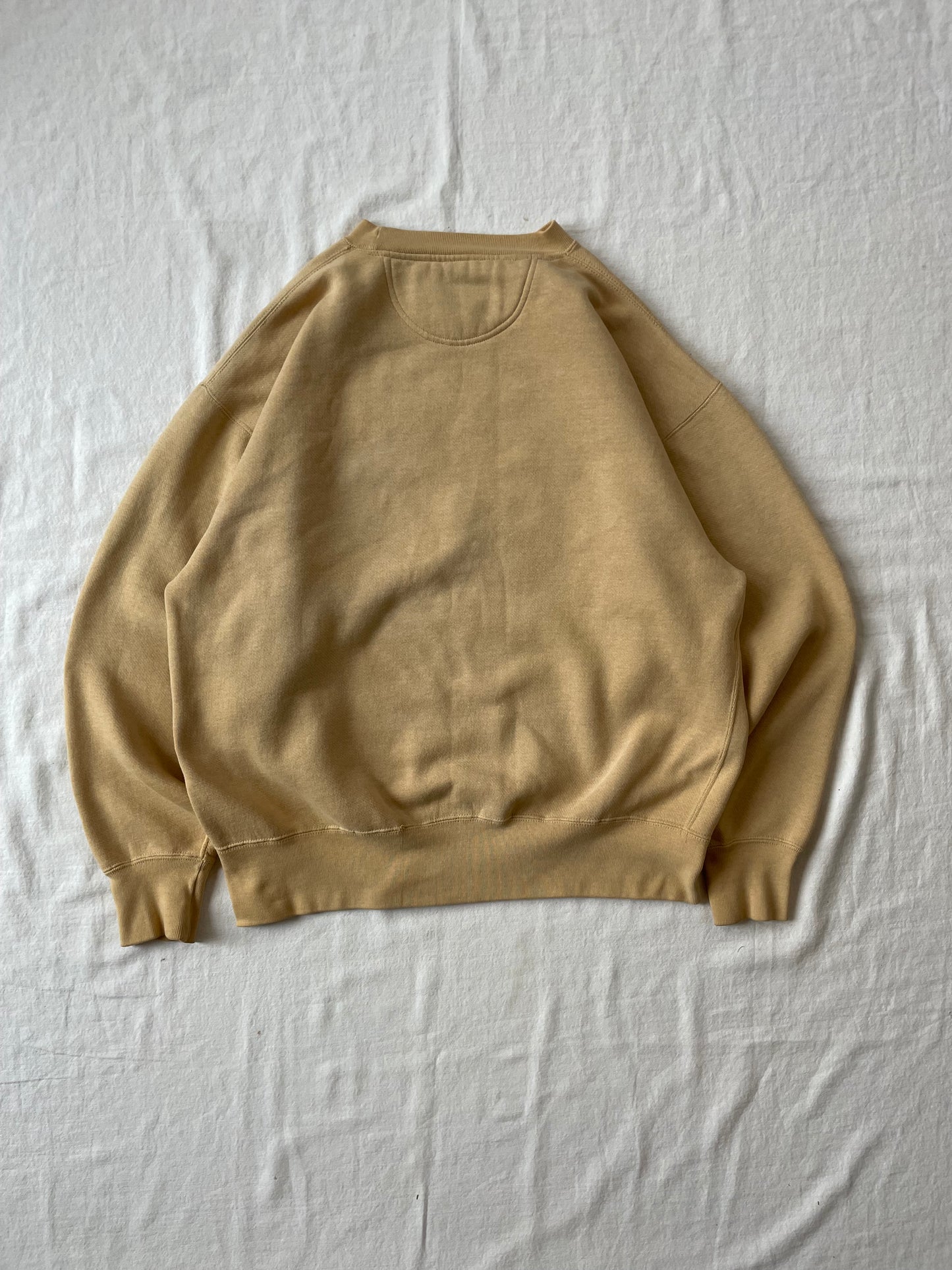 Vintage Notre Dame Gold Crewneck Large