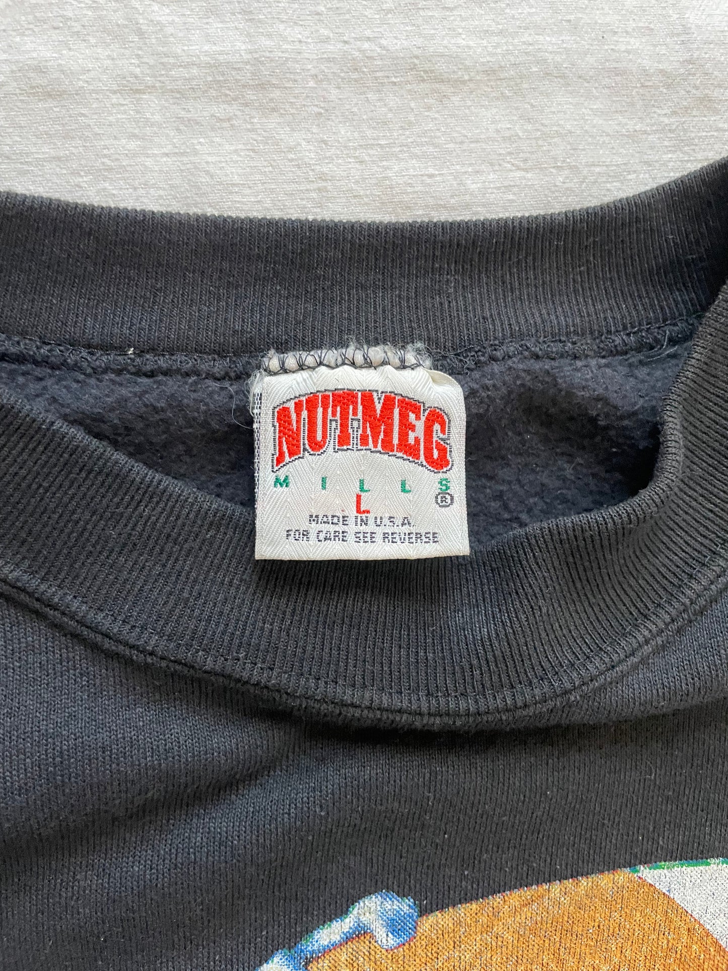 Vintage Notre Dame Football Crewneck Large