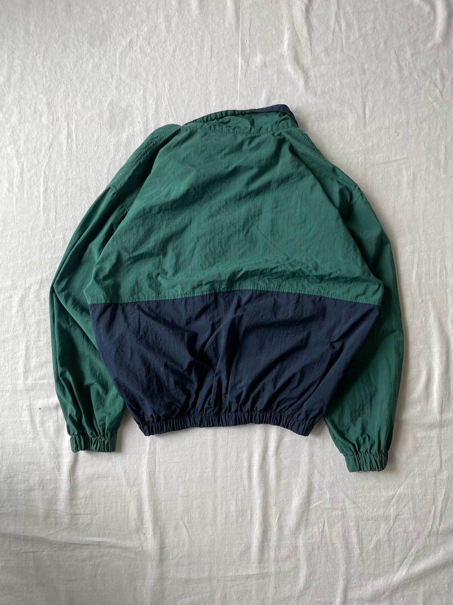 Vintage Notre Dame Windbreaker Jacket Large