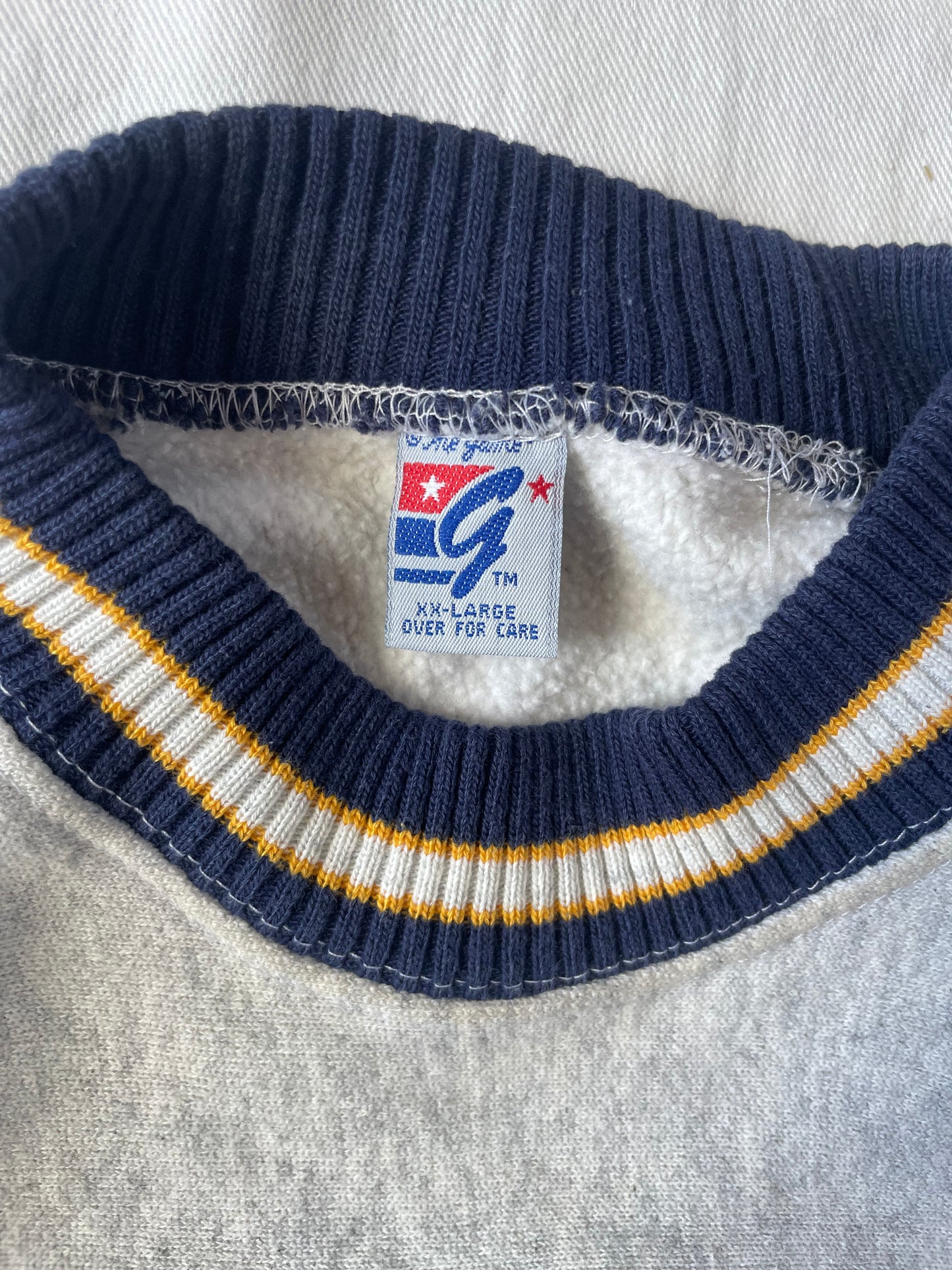 Vintage Notre Dame Crewneck XLarge/2XL