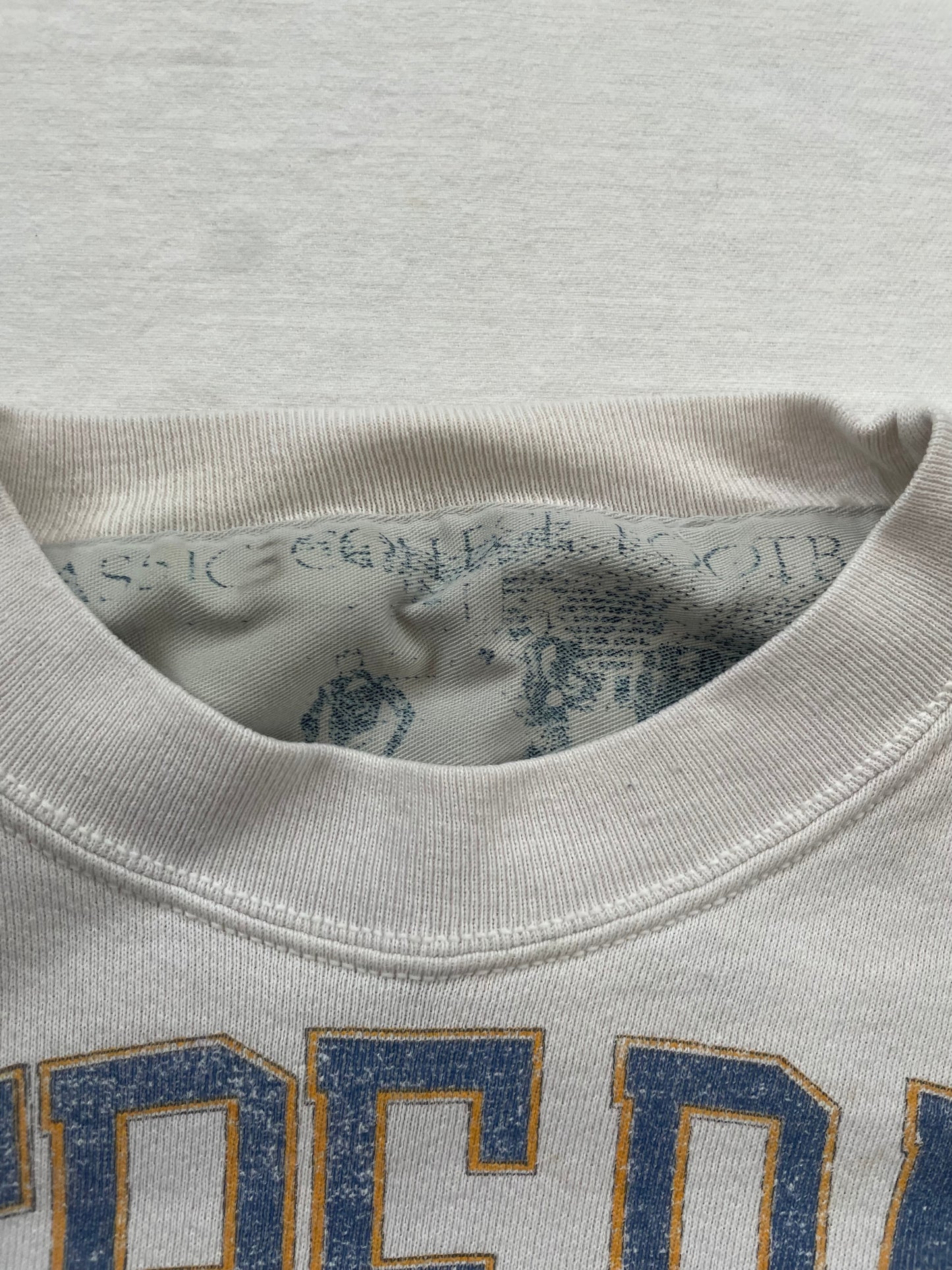 Vintage Notre Dame Distressed Crewneck Large
