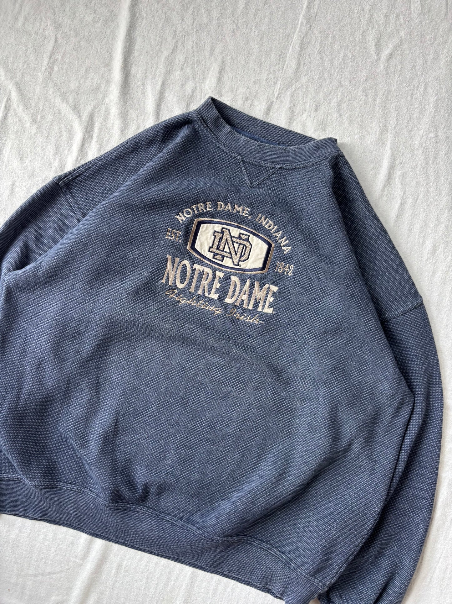 Vintage Notre Dame Crewneck 2XL