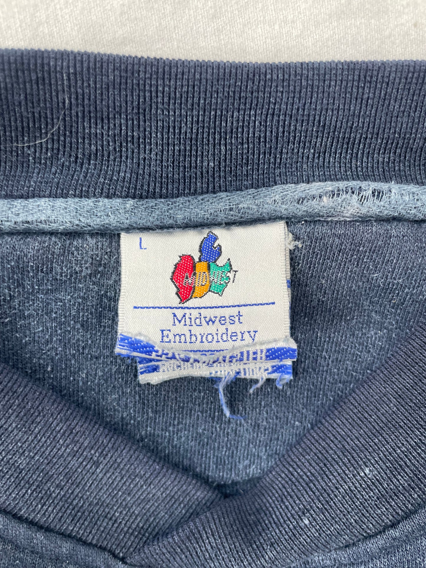 Vintage Notre Dame Crewneck Large