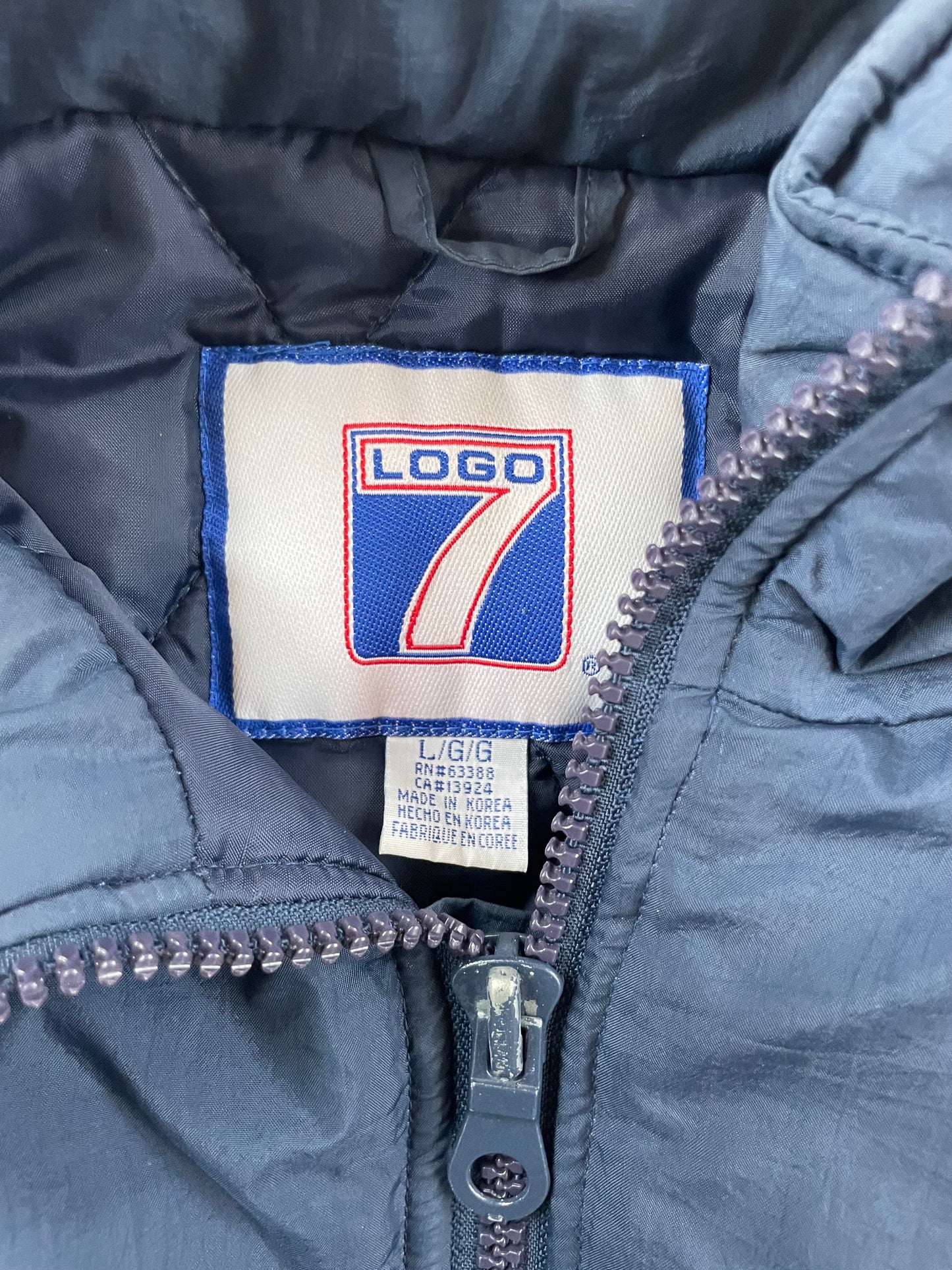 Vintage Notre Dame Puffer Jacket Large