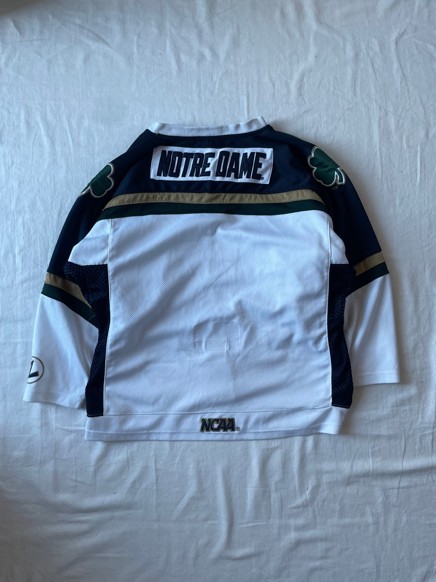 Vintage Notre Dame Hockey Jersey Medium/Size 44