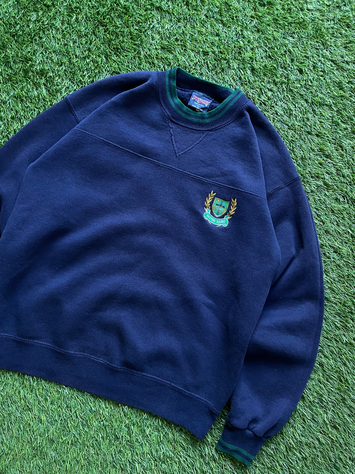 Vintage Notre Dame Crewneck Sweatshirt Large