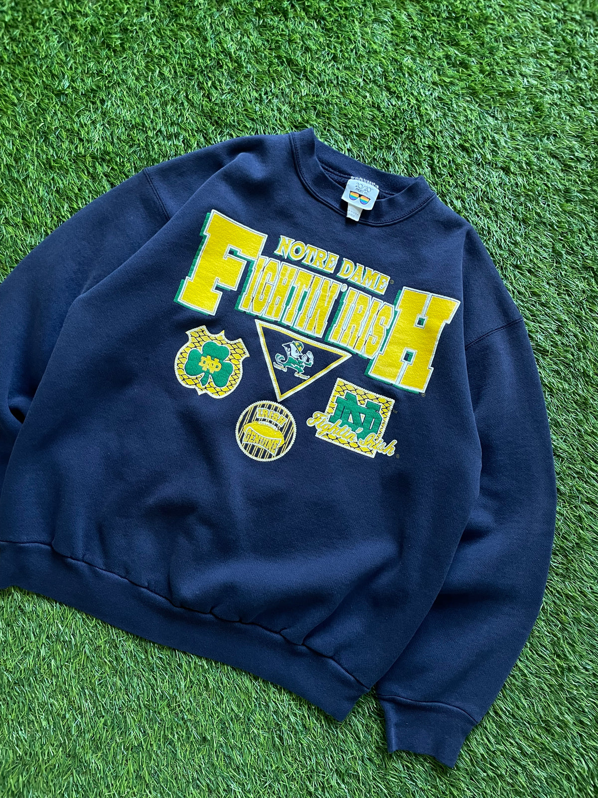Vintage Notre Dame Fightin’ Irish Crewneck Sweatshirt Large