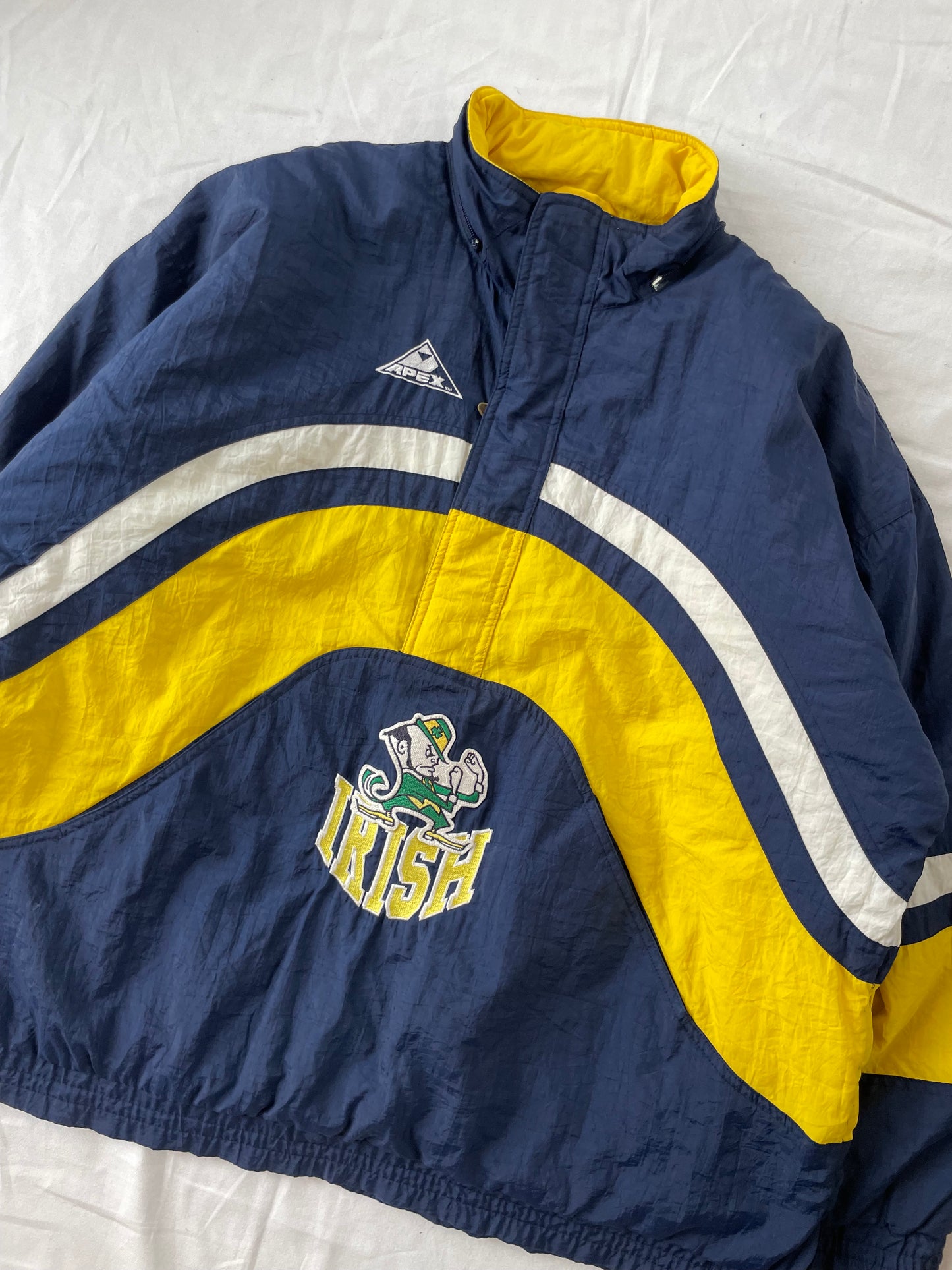 Vintage Notre Dame Puffer Jacket XLarge