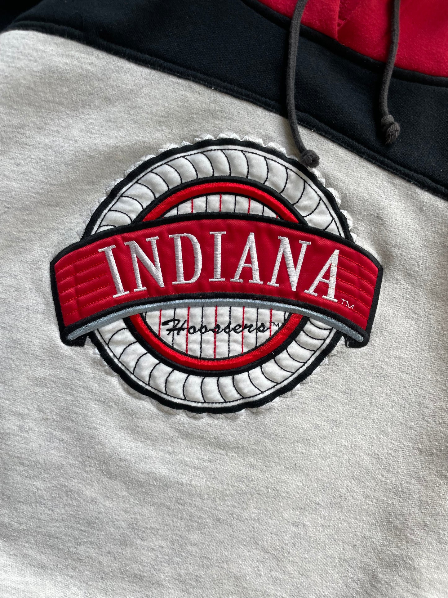 Vintage Indiana Hoosiers Hoodie Large