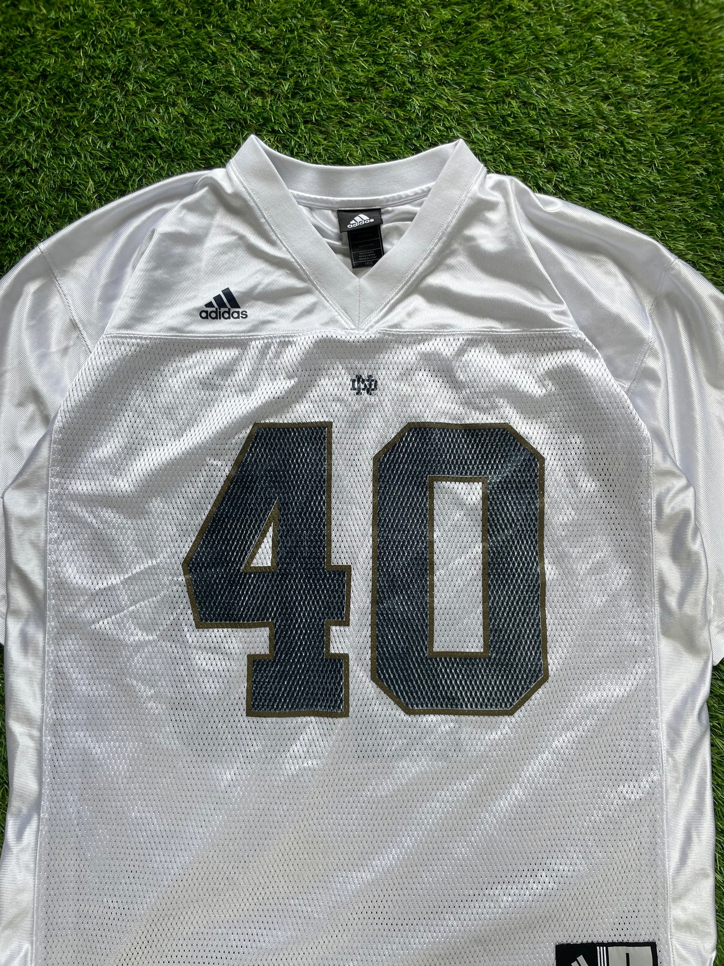 Vintage Notre Dame #40 Football Jersey Large