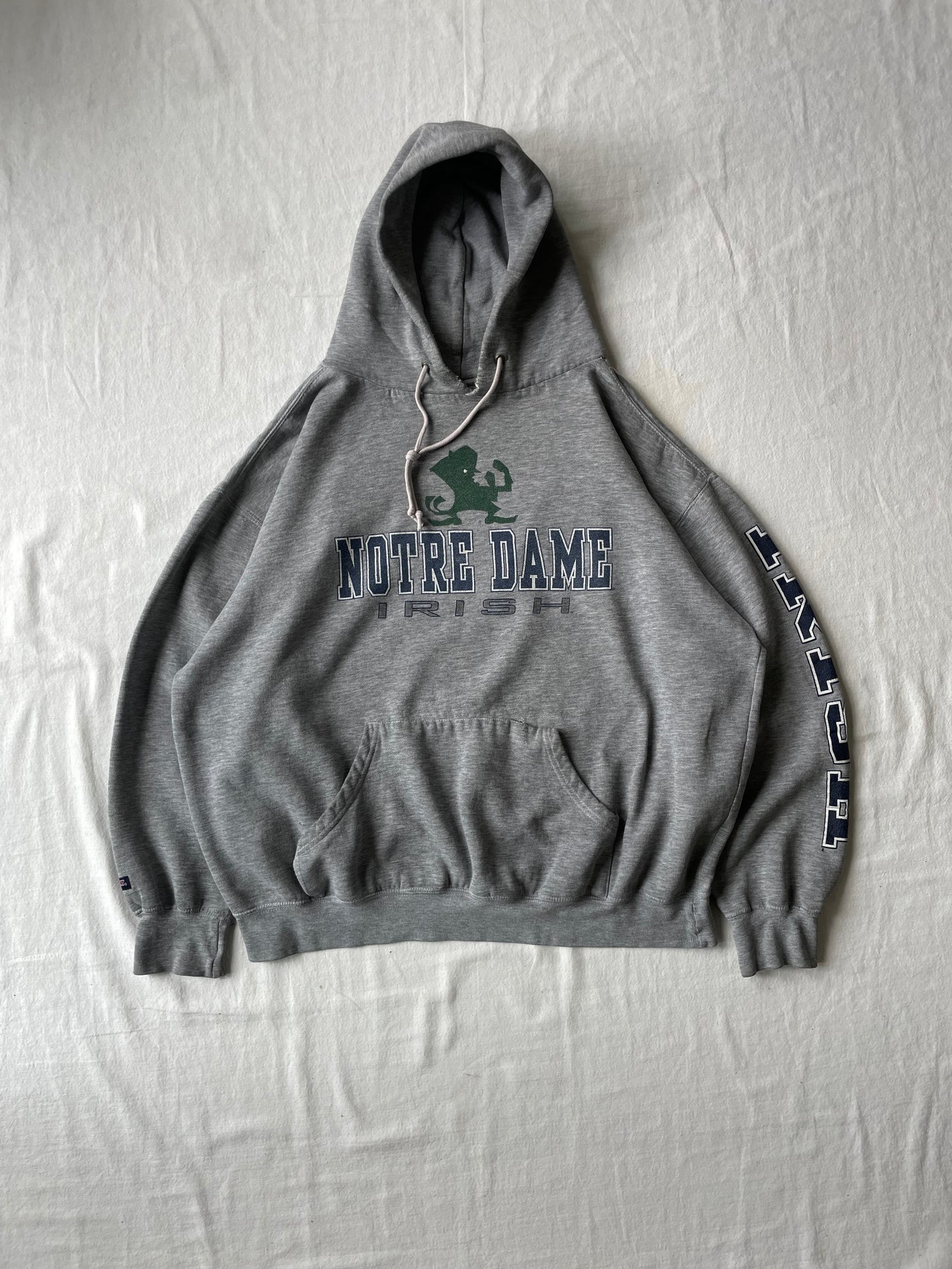 Vintage Notre Dame Hoodie XLarge