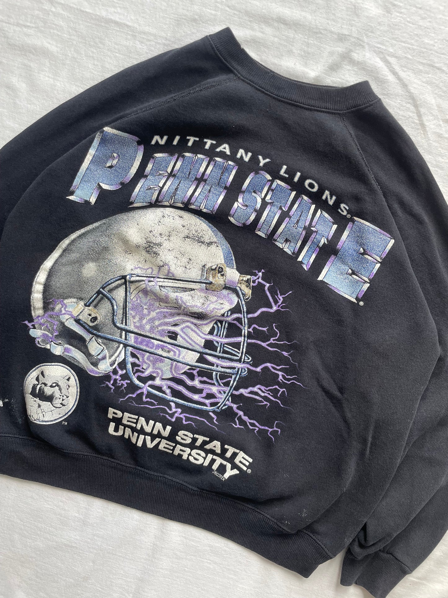 Vintage Penn State Football Crewneck Medium