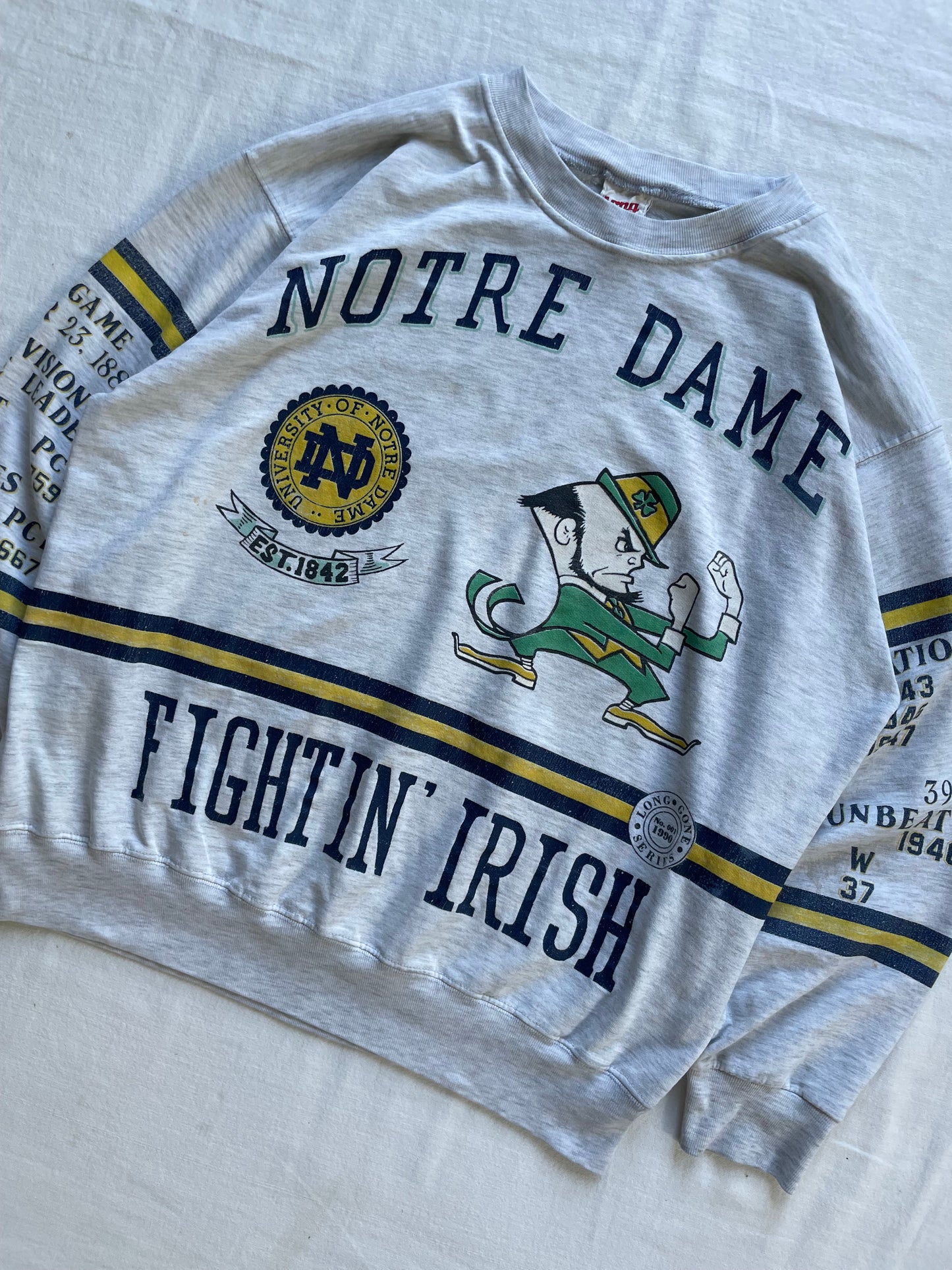 Vintage Notre Dame Championship Crewneck Medium