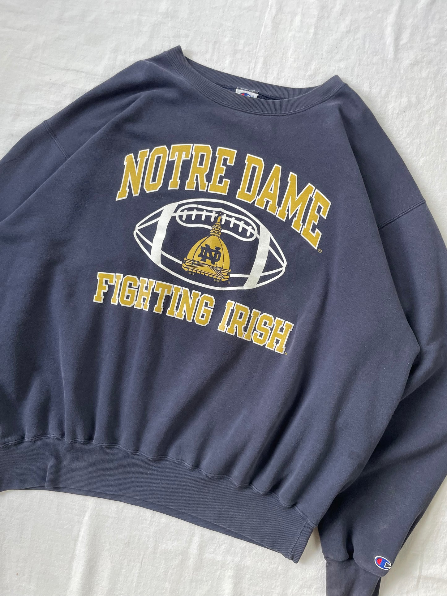 Vintage Notre Dame Fighting Irish Crewneck 2XL