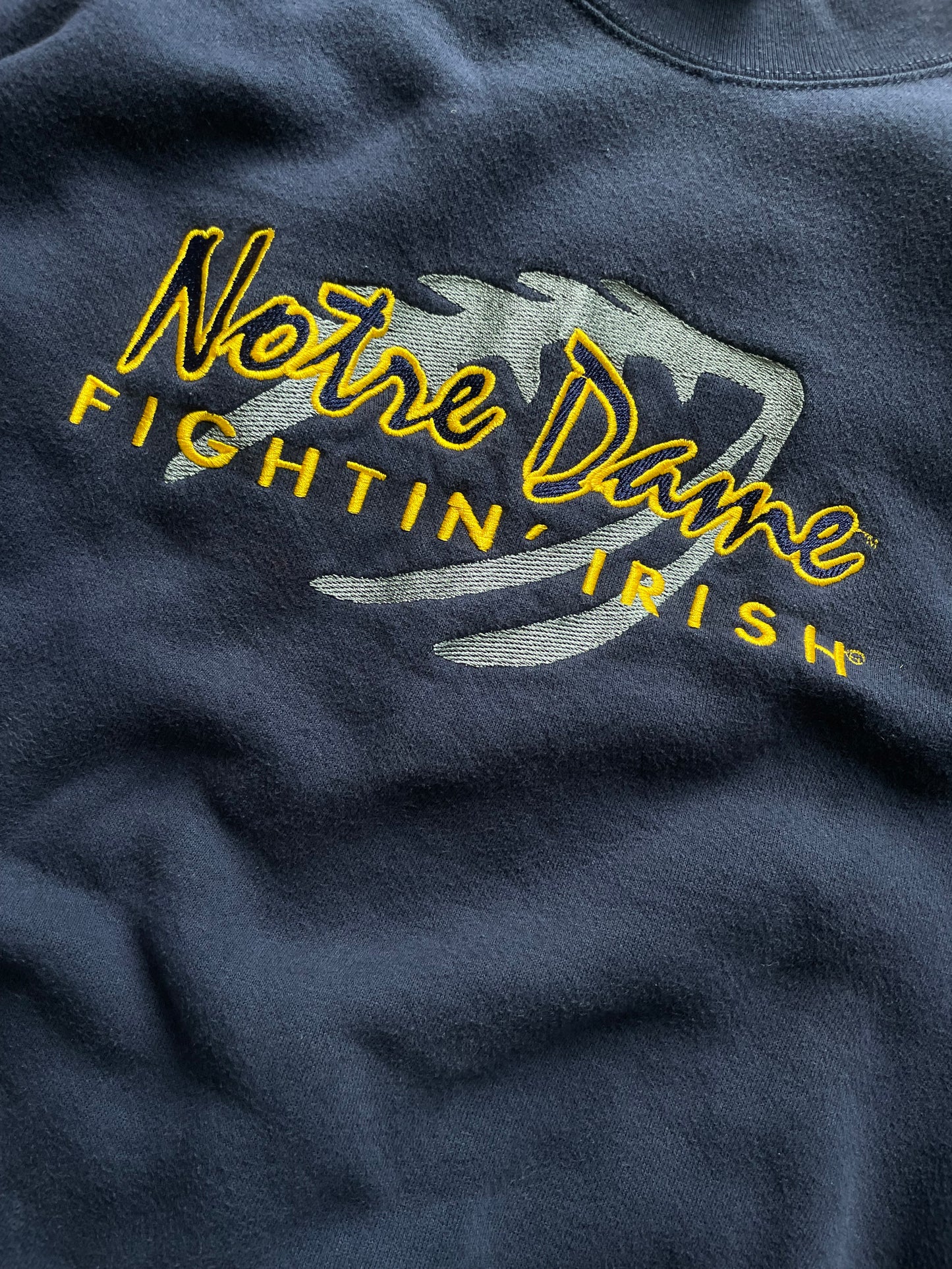 Vintage Notre Dame Fightin’ Irish Football Crewneck XLarge