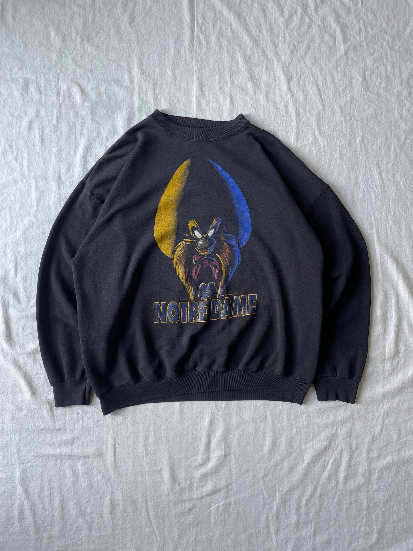 Vintage Notre Dame Yosemite Sam Crewneck Large/XLarge
