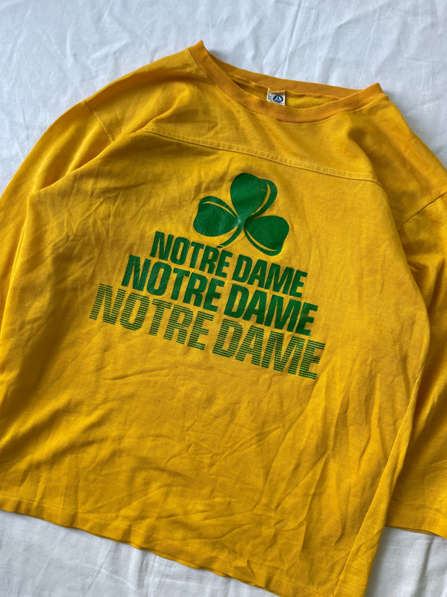 Vintage Notre Dame 80s Shirt Medium/Large