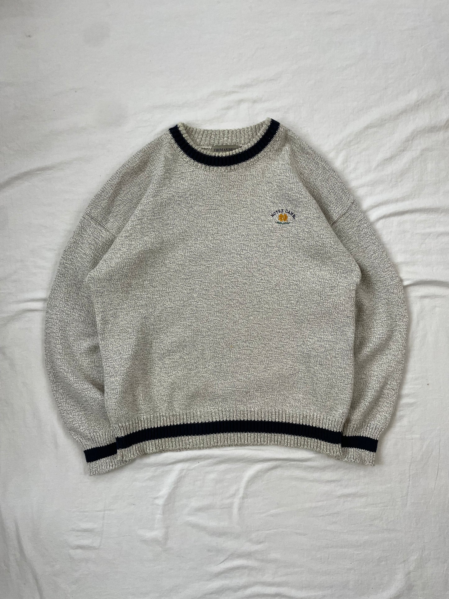 Vintage Notre Dame Sweater XLarge