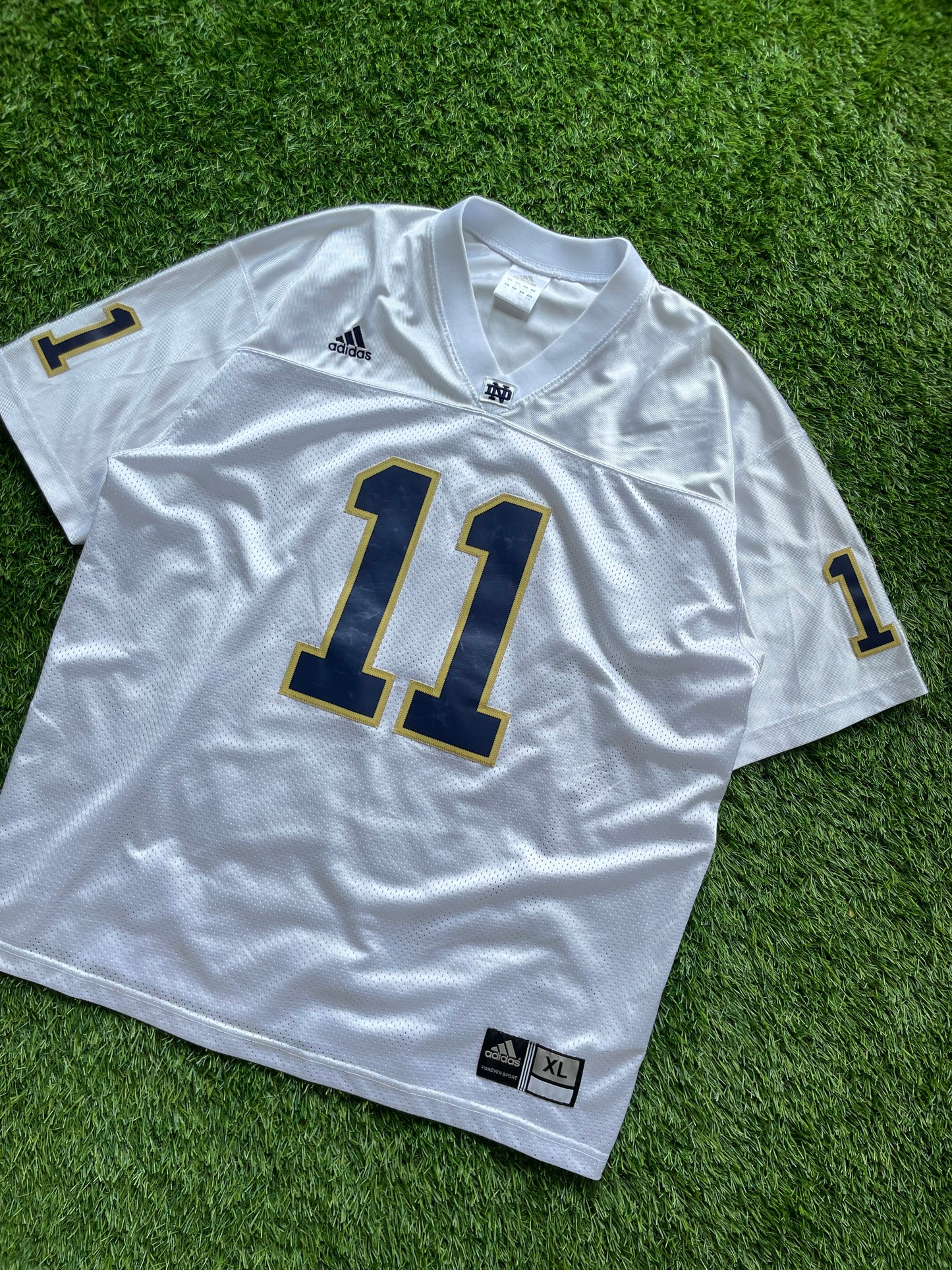 Vintage Notre Dame #11 Football Jersey Size XLarge