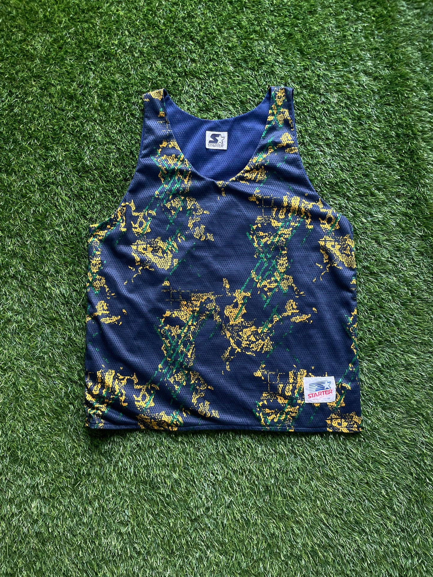 Vintage Notre Dame Reversible Starter Tank Top Medium