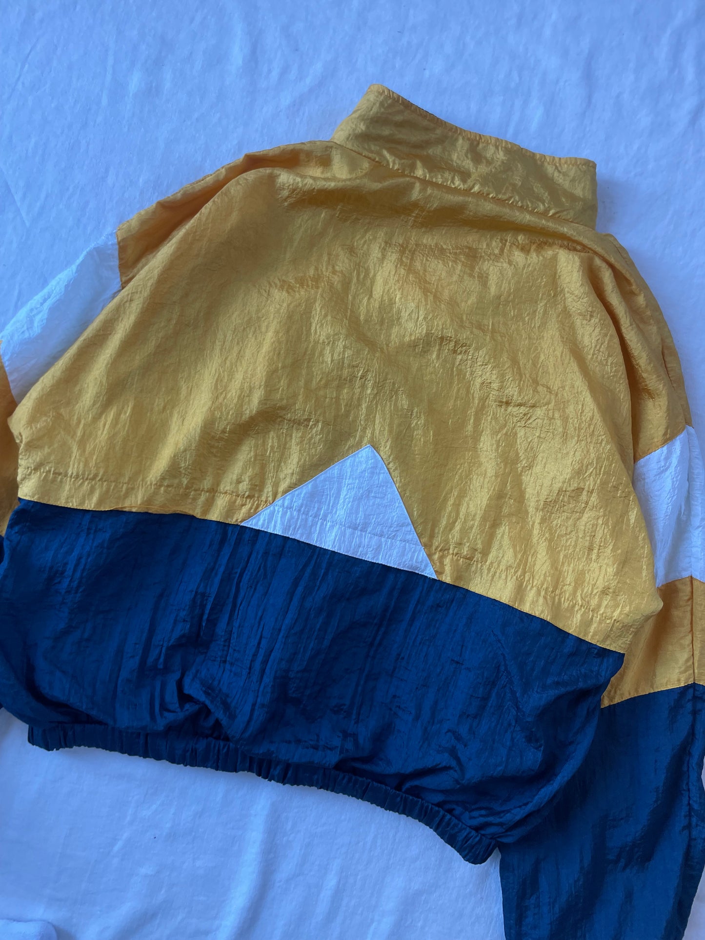 Vintage Notre Dame Windbreaker Jacket Large