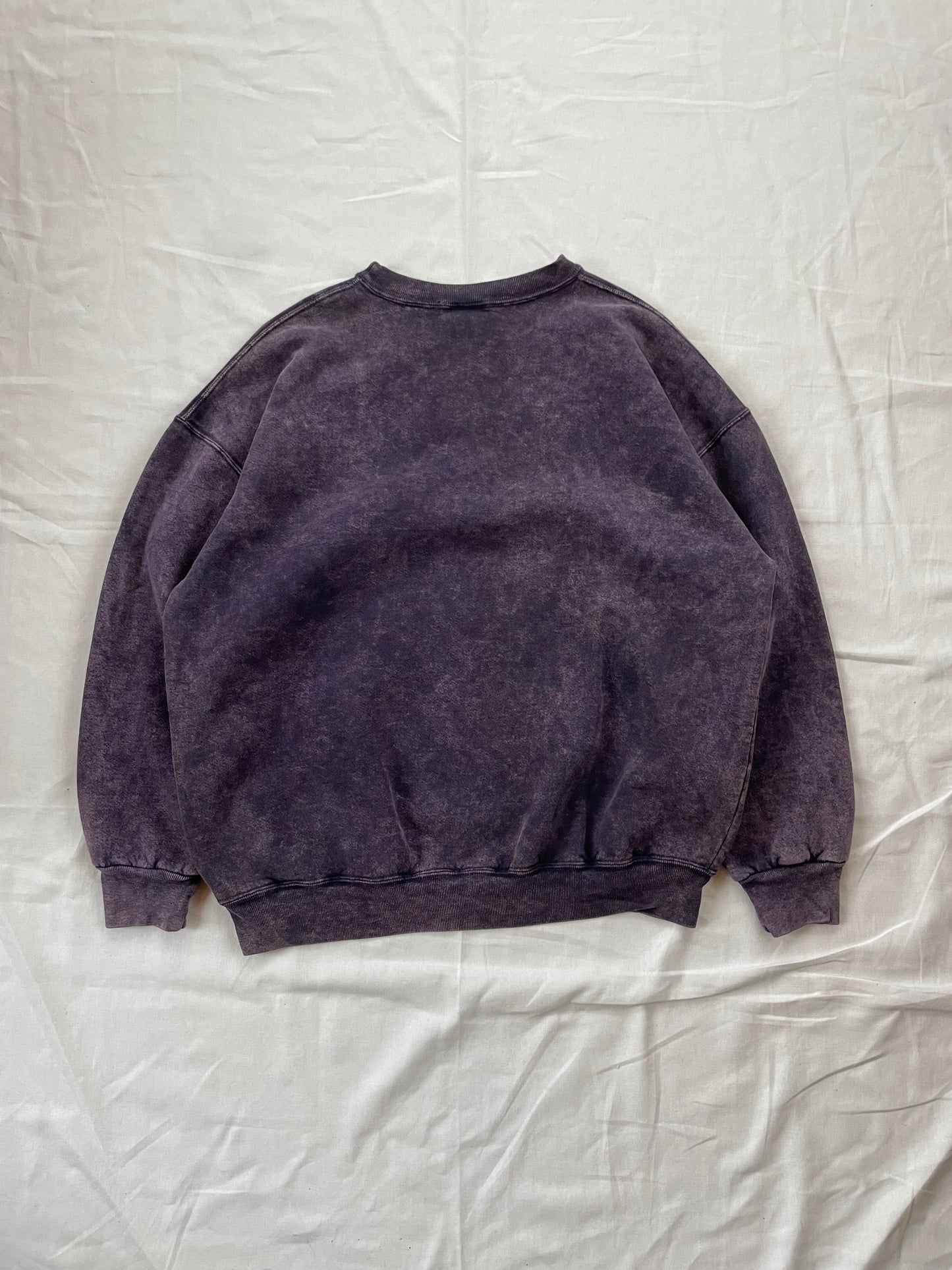 Vintage Notre Dame Football Acid Washed Crewneck XLarge