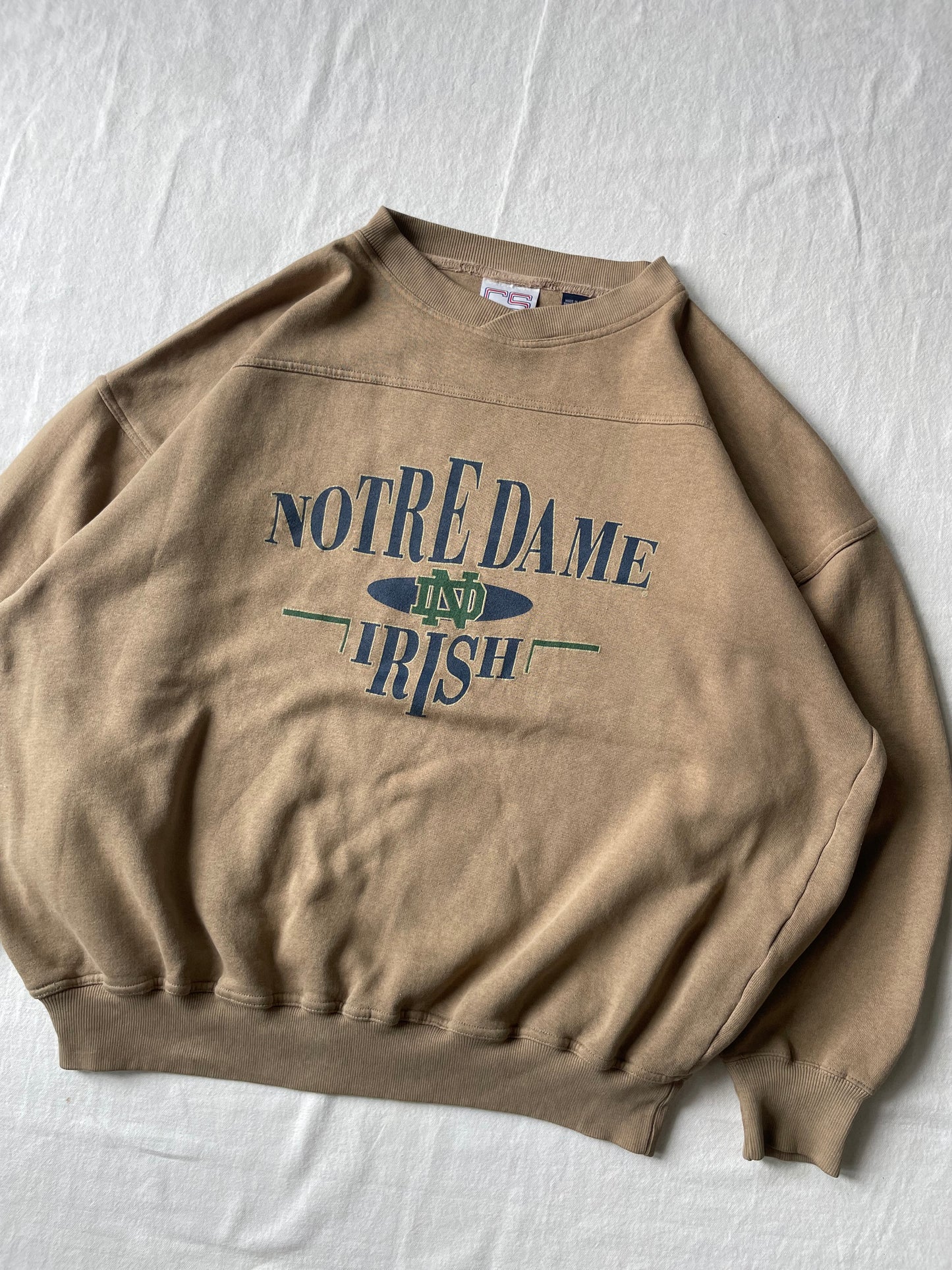 Vintage Notre Dame Irish Crewneck XLarge