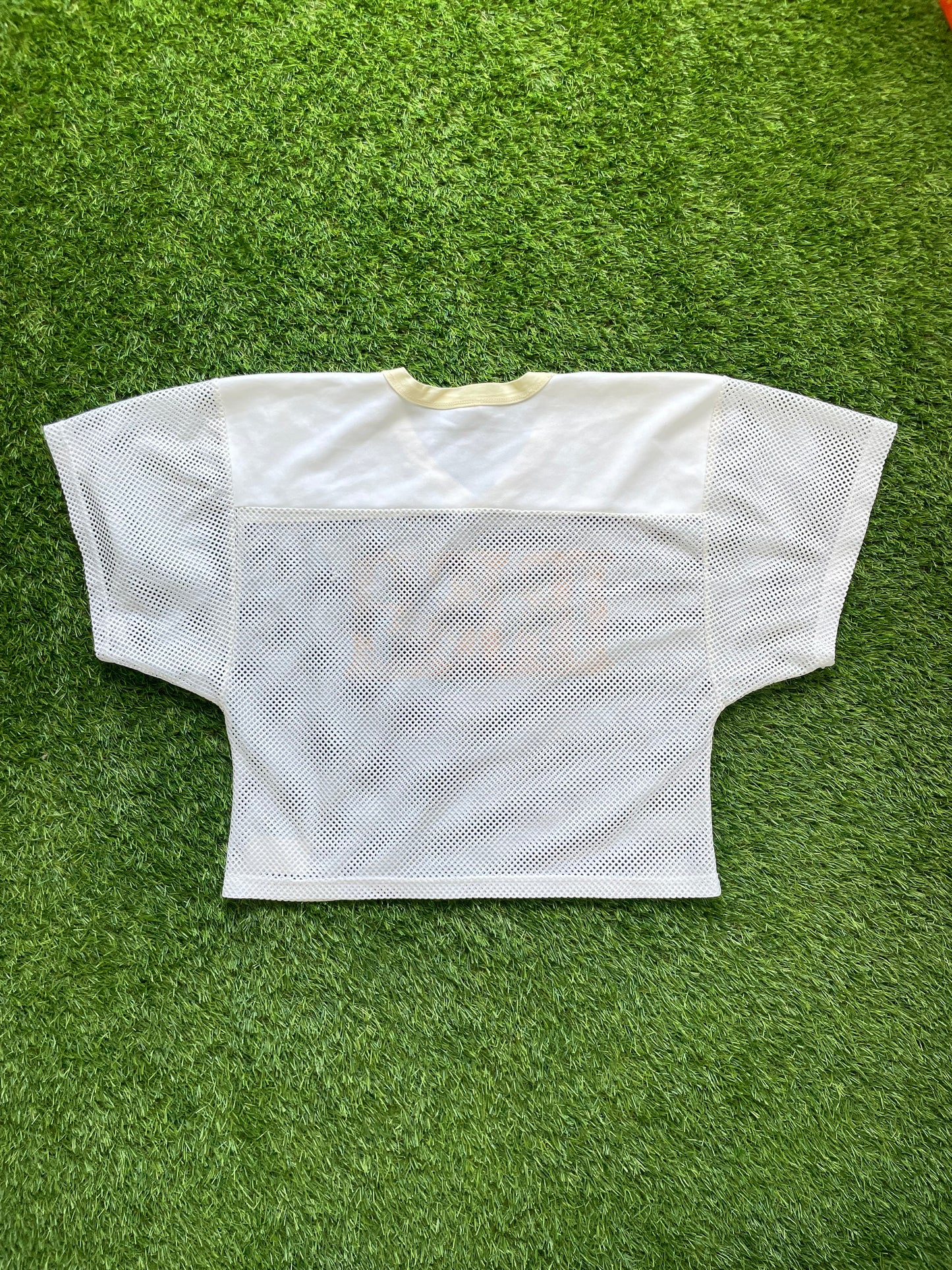 Vintage Notre Dame Irish Cropped  Football Jersey Small/Medium
