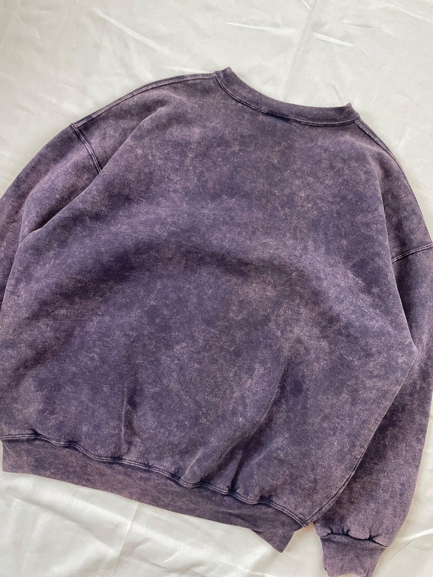 Vintage Notre Dame Football Acid Washed Crewneck XLarge