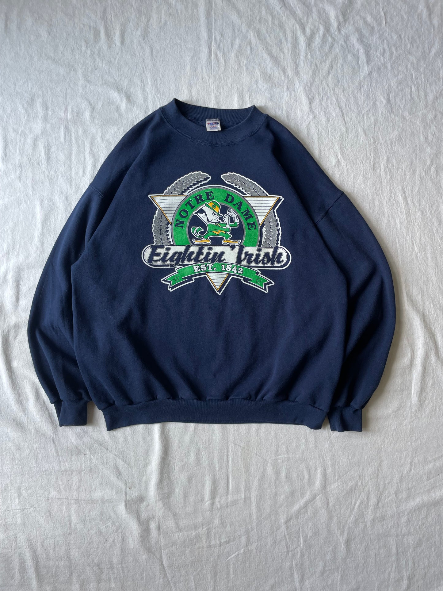 Vintage Notre Dame Fightin’ Irish Crewneck XLarge
