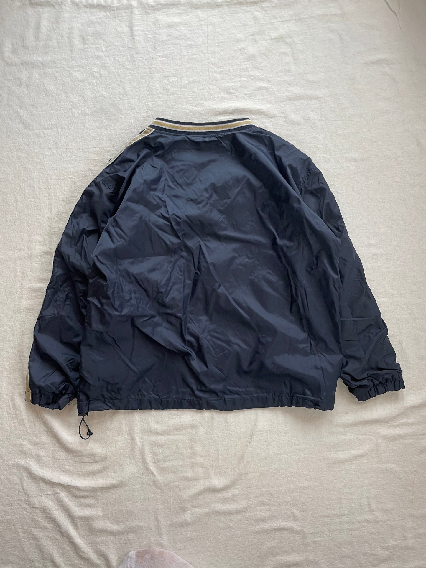 Vintage Notre Dame Windbreaker Pullover Large