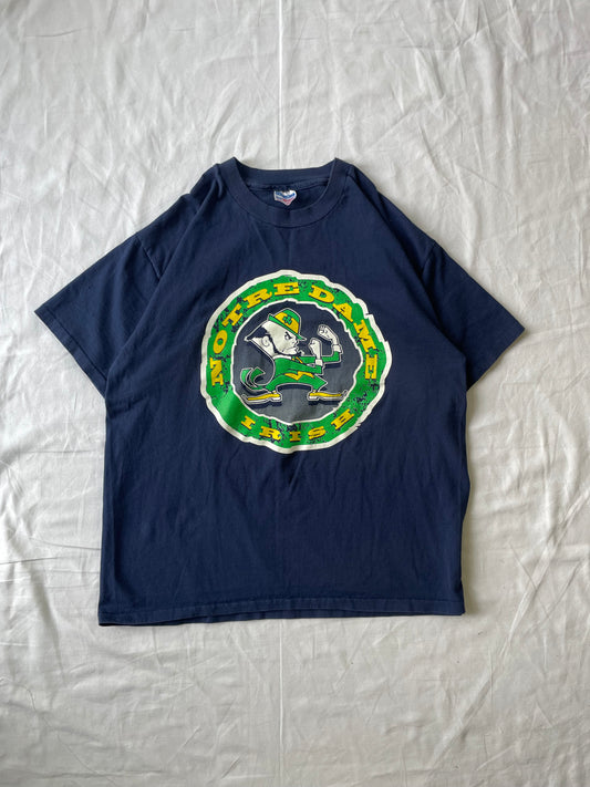 Vintage Notre Dame Irish Tee XLarge