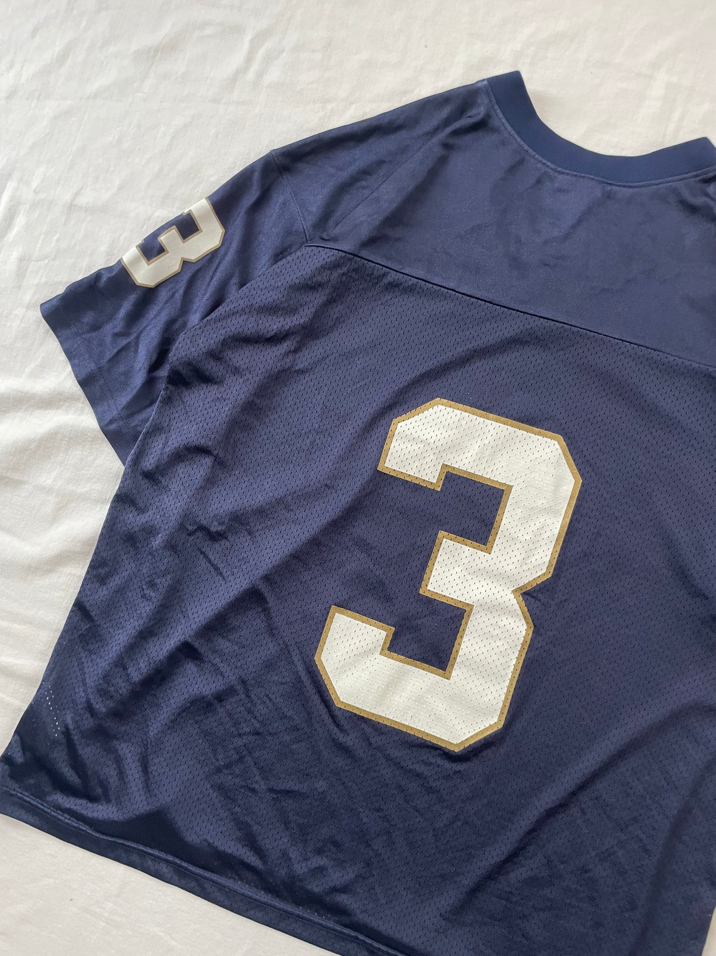 Vintage Notre Dame Football Jersey XLarge