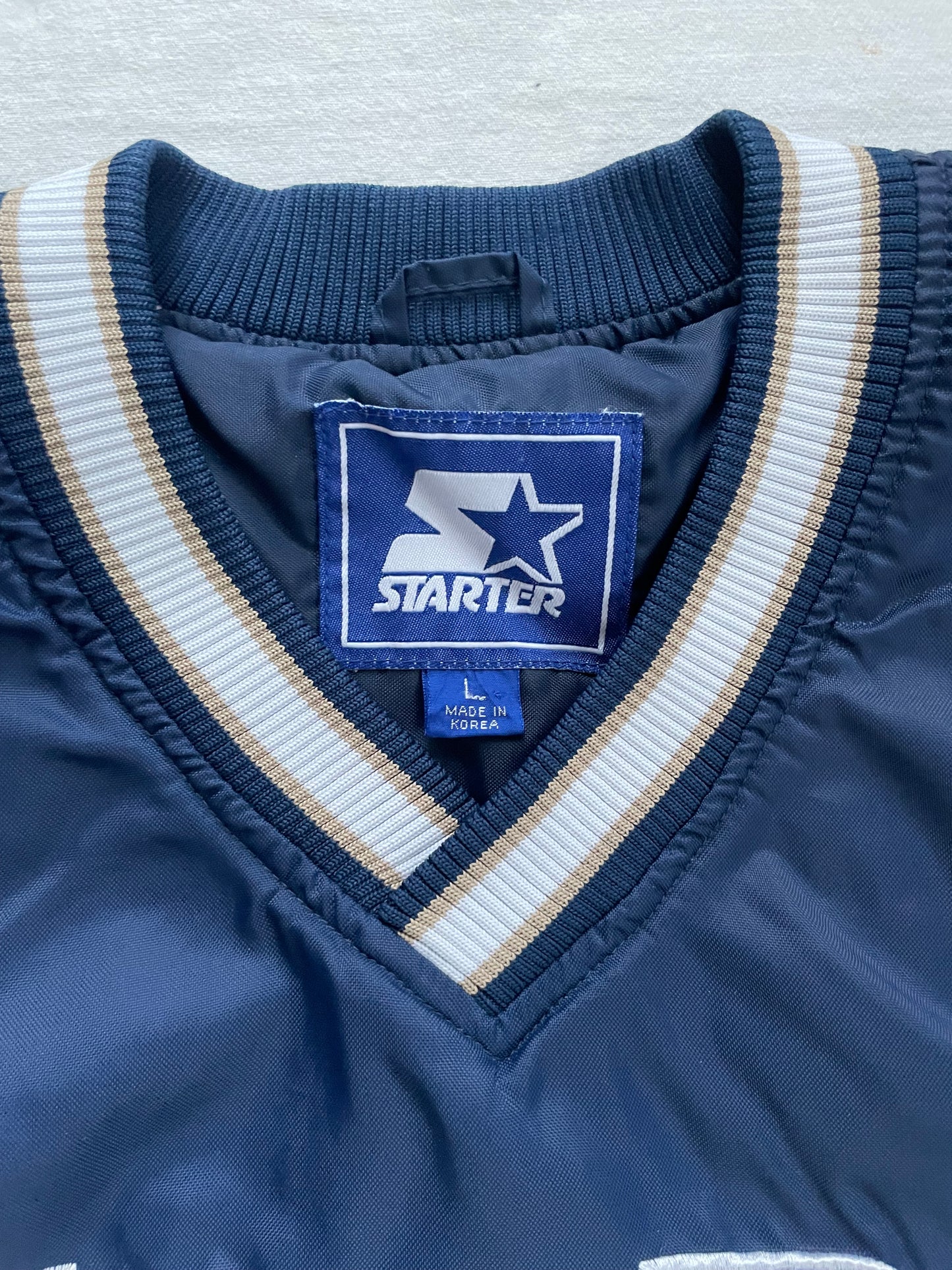 Vintage Notre Dame Pullover Windbreaker Large