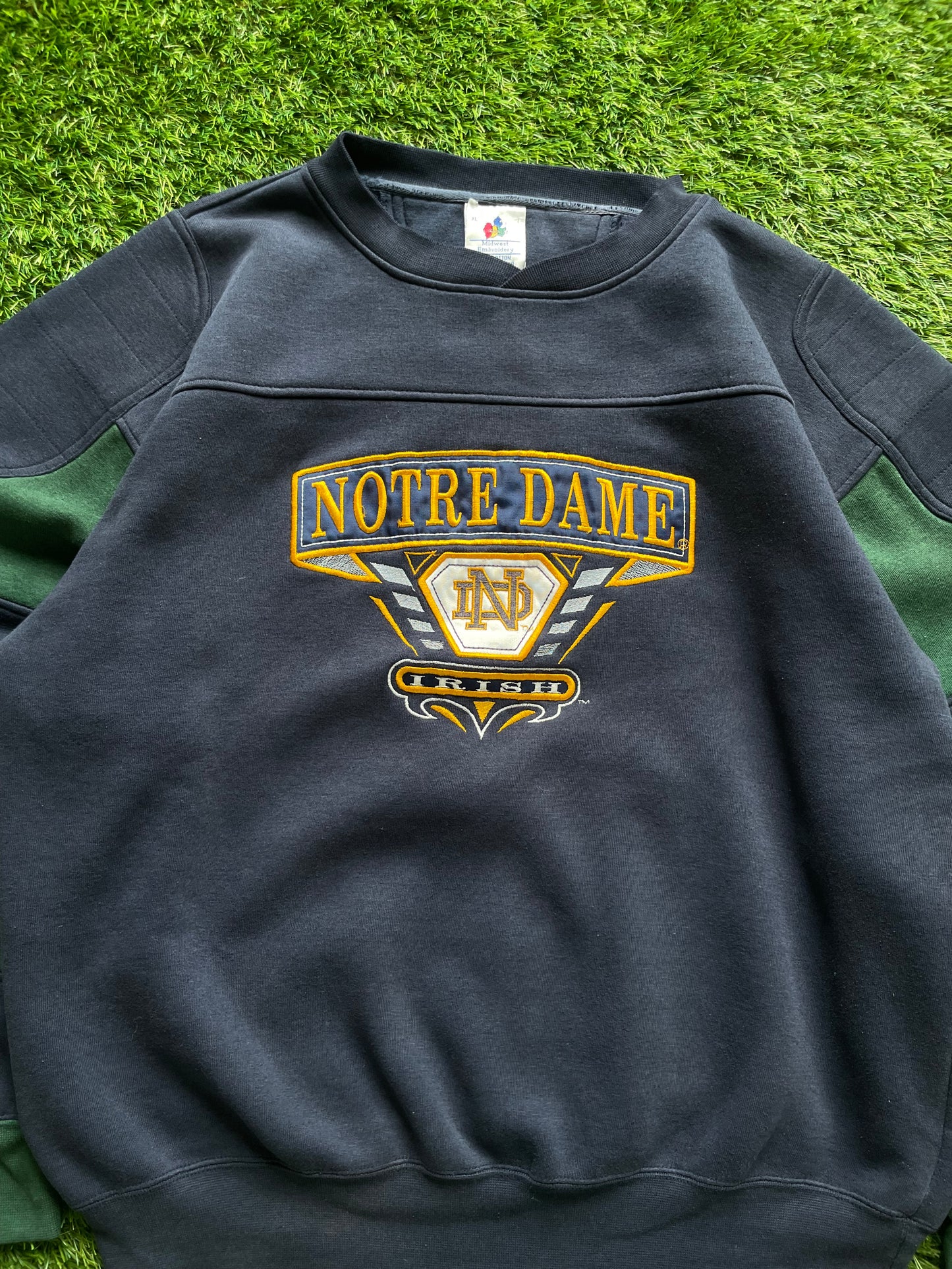 Vintage Notre Dame Irish Crewneck XLarge