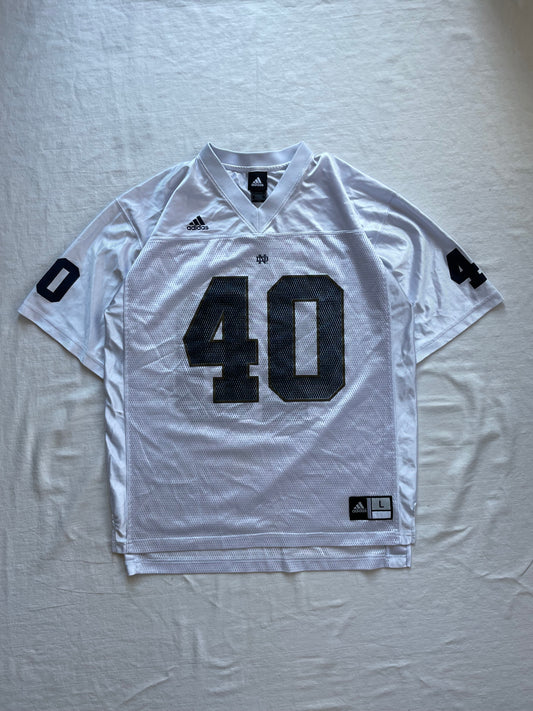 Vintage Notre Dame Football Jersey Large