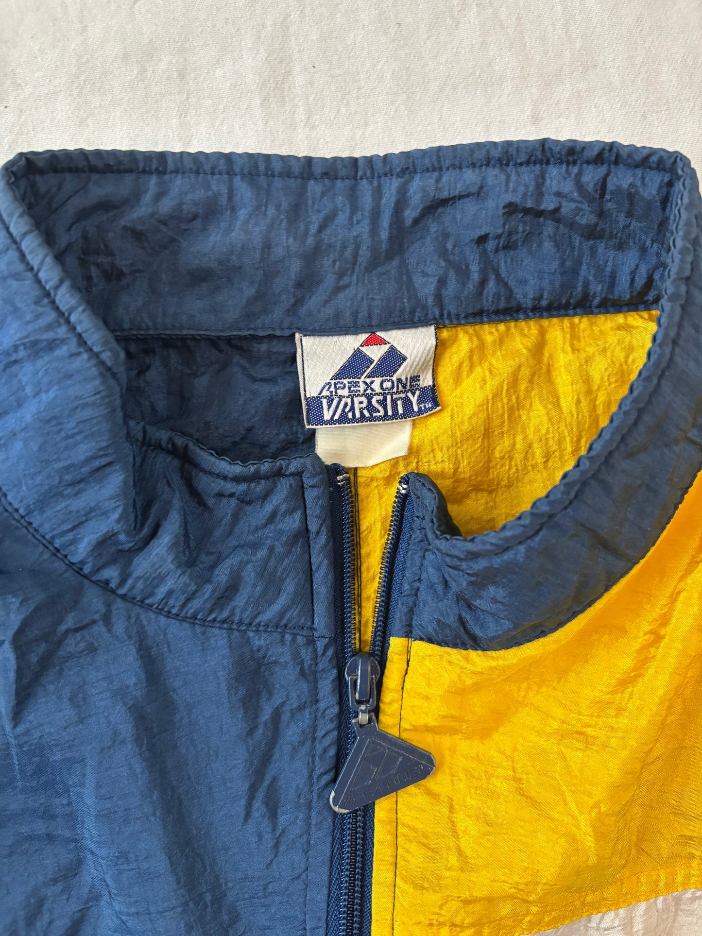 Vintage Notre Dame Windbreaker Jacket XLarge