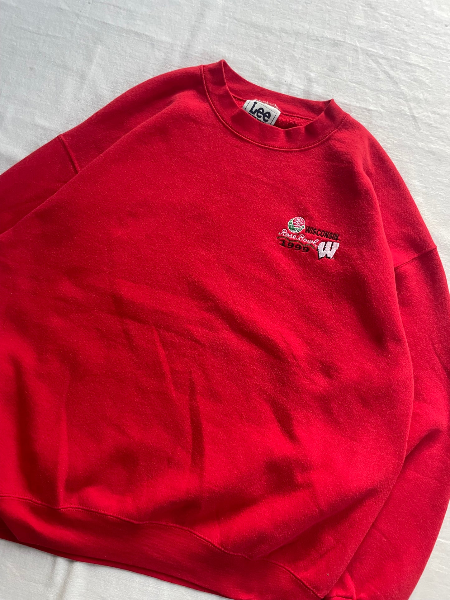 Vintage 1999 Wisconsin Rose Bowl Crewneck XLarge