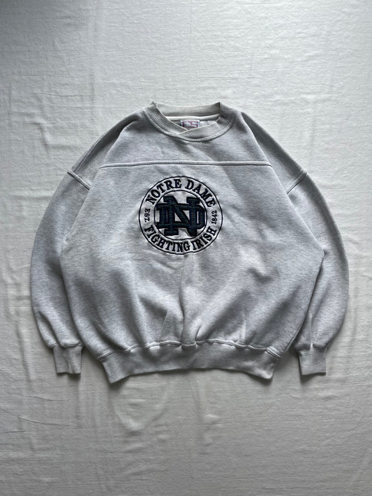 Vintage Notre Dame Fighting Irish Crewneck Sweatshirt XLarge