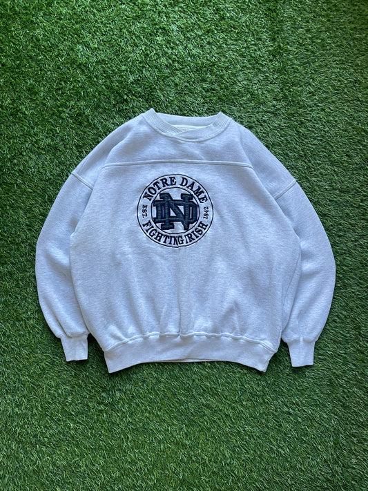 Vintage Notre Dame Fighting Irish Crewneck Sweatshirt XLarge