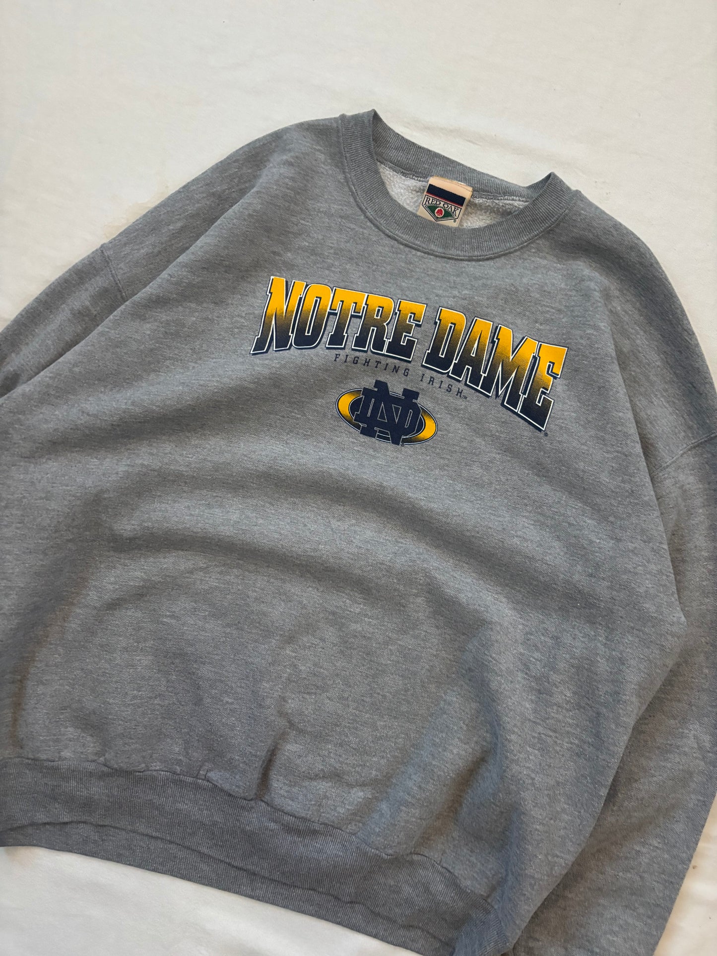Vintage Notre Dame Crewneck 2XL
