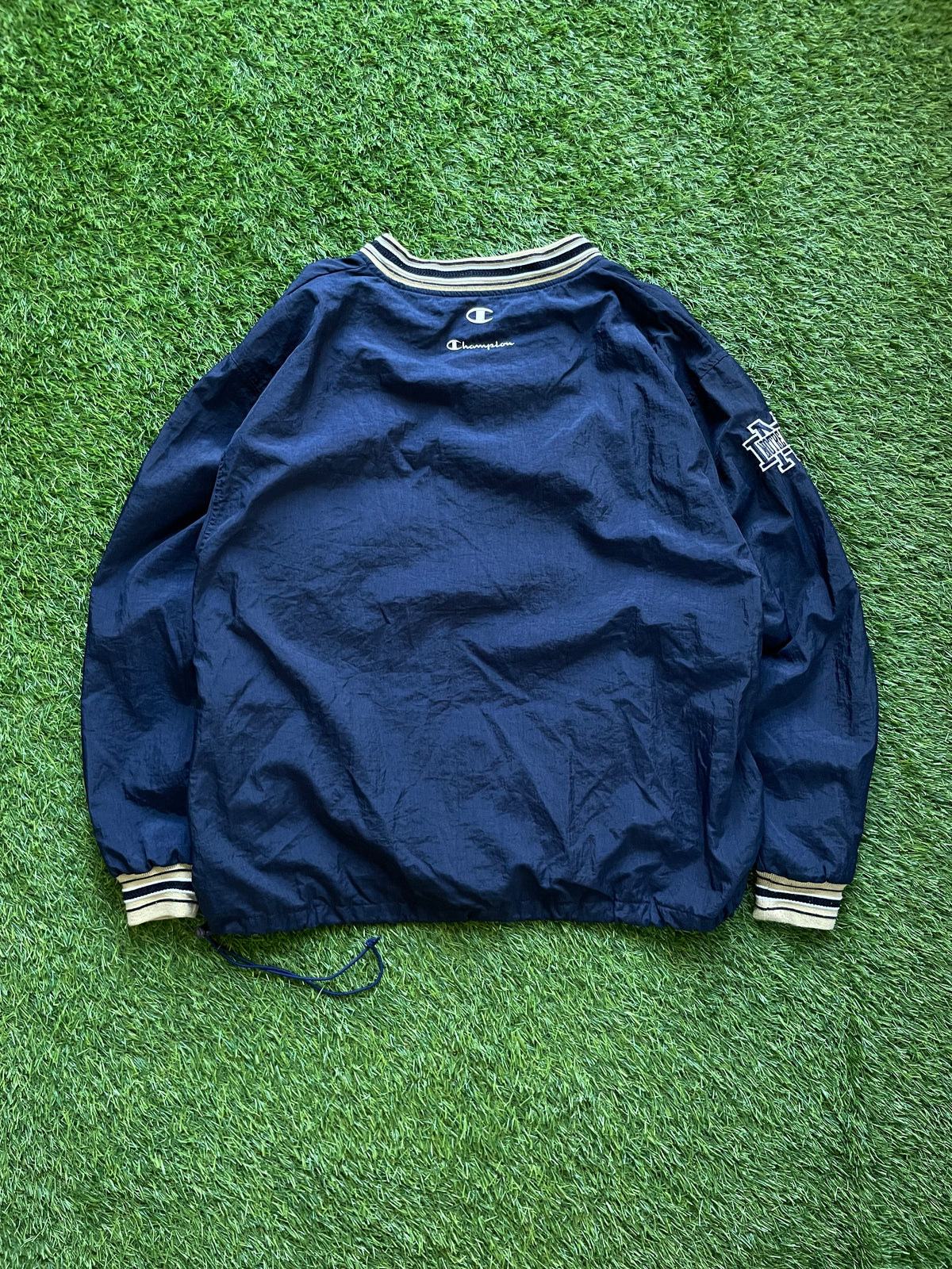 Vintage Notre Dame Irish Pullover Windbreaker Large